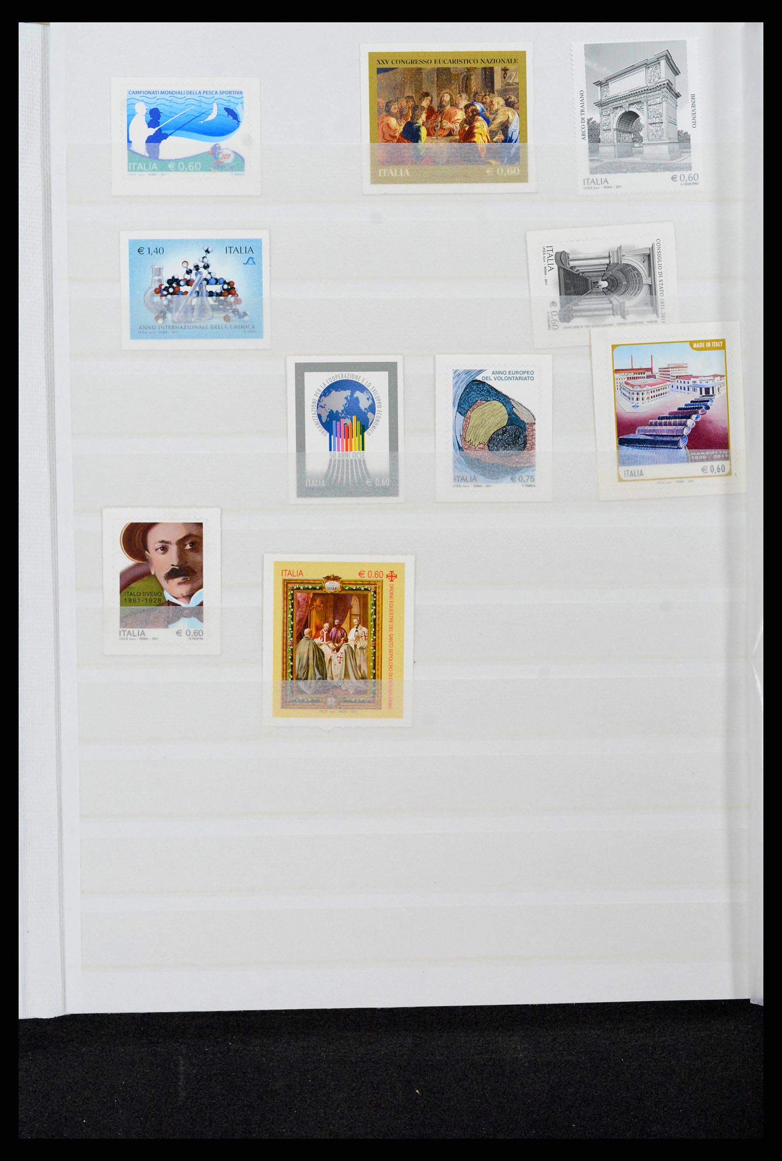 38243 0184 - Postzegelverzameling 38243 Italië 1862-2011.