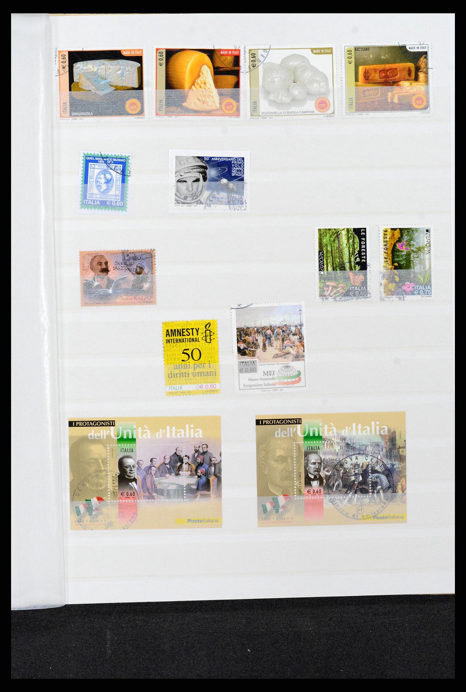 38243 0187 - Postzegelverzameling 38243 Italië 1862-2011.
