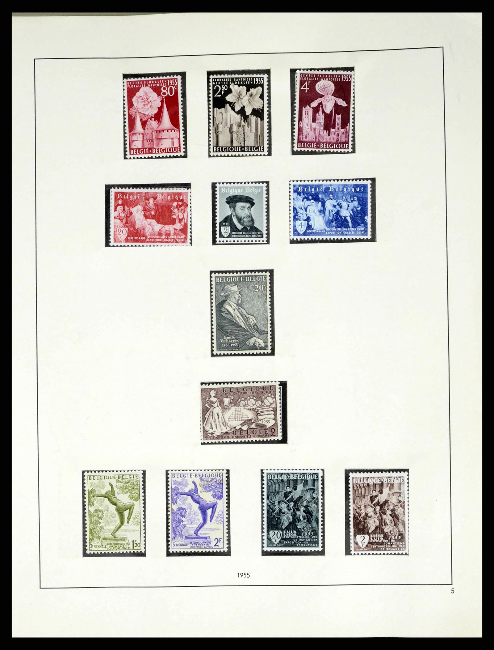 38249 0084 - Postzegelverzameling 38249 België 1849-1960.