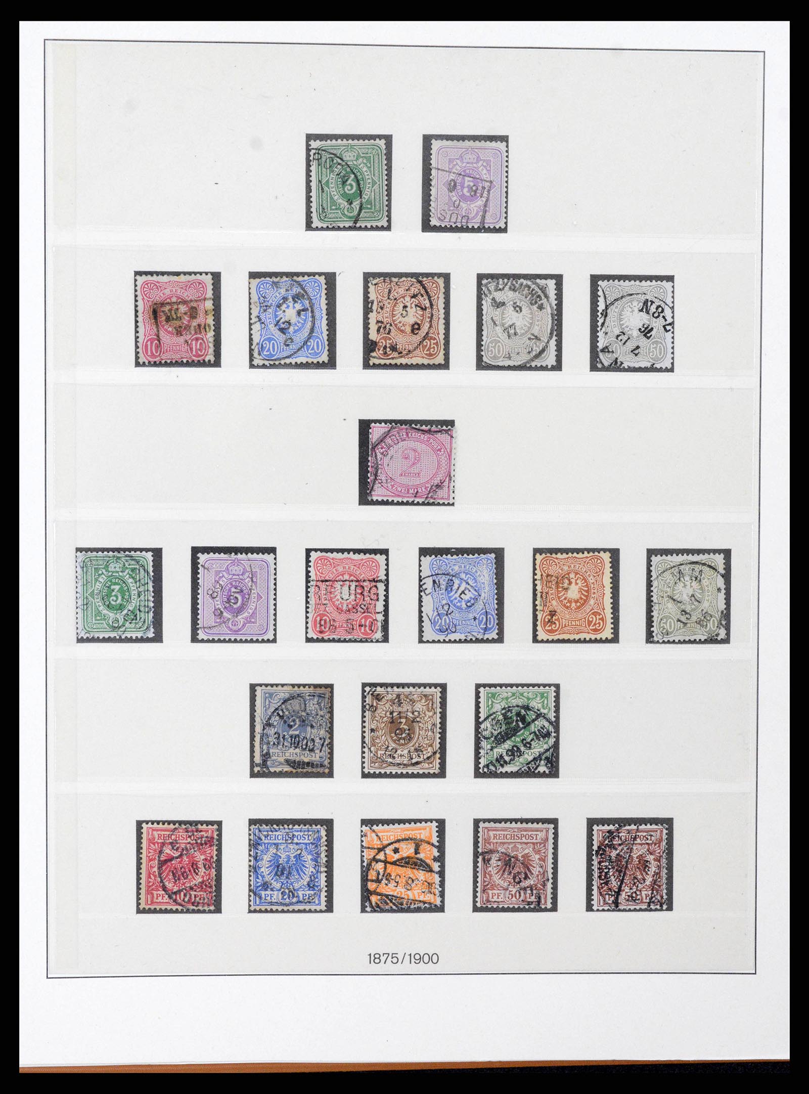 38251 0003 - Stamp collection 38251 German Reich 1872-1932.