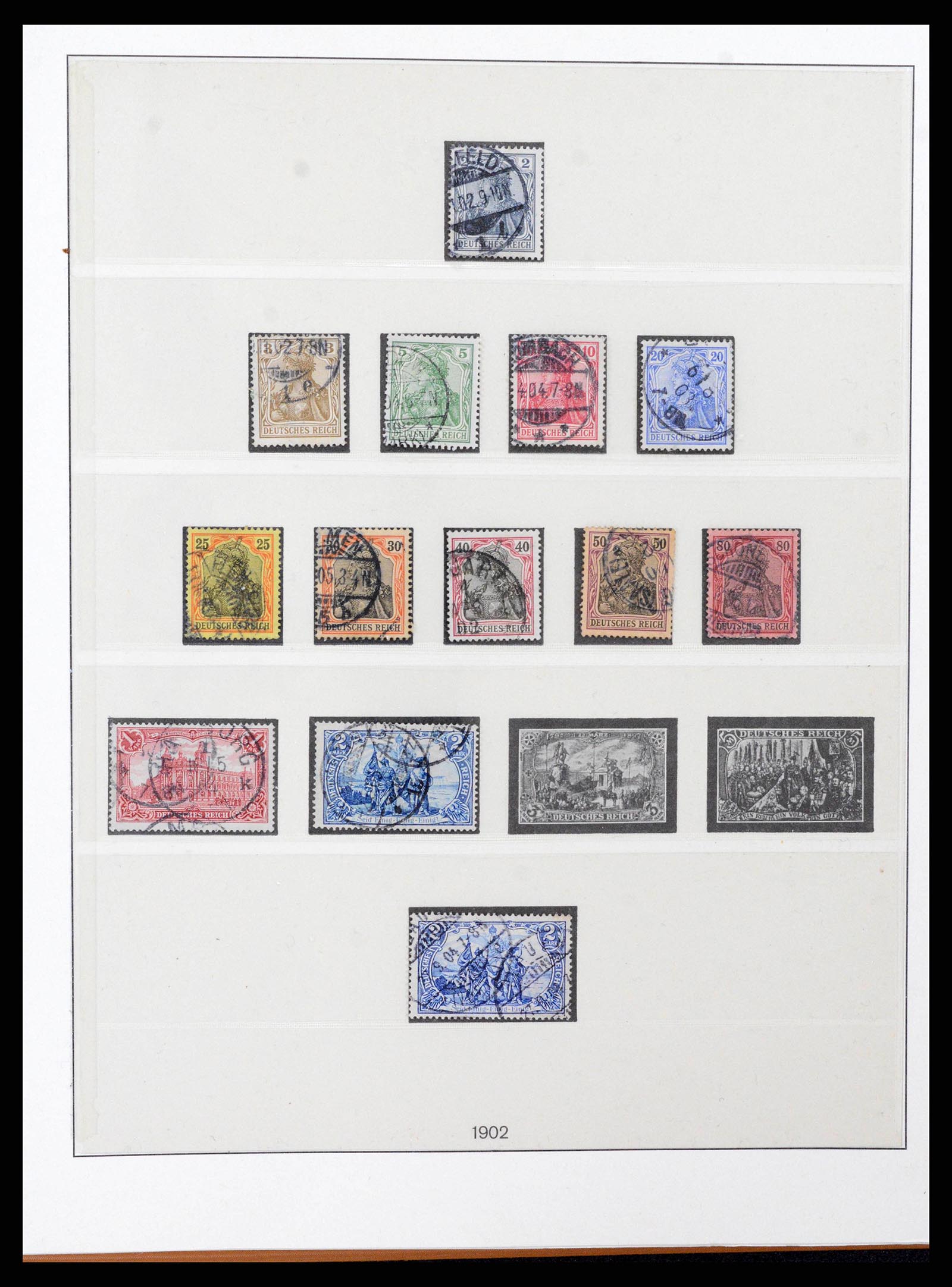 38251 0005 - Stamp collection 38251 German Reich 1872-1932.