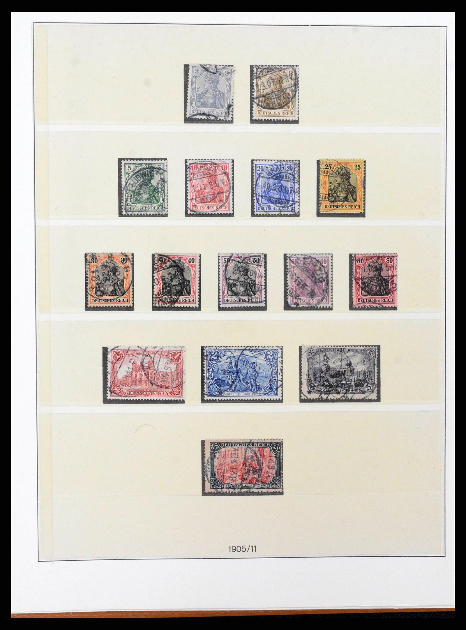 38251 0006 - Stamp collection 38251 German Reich 1872-1932.