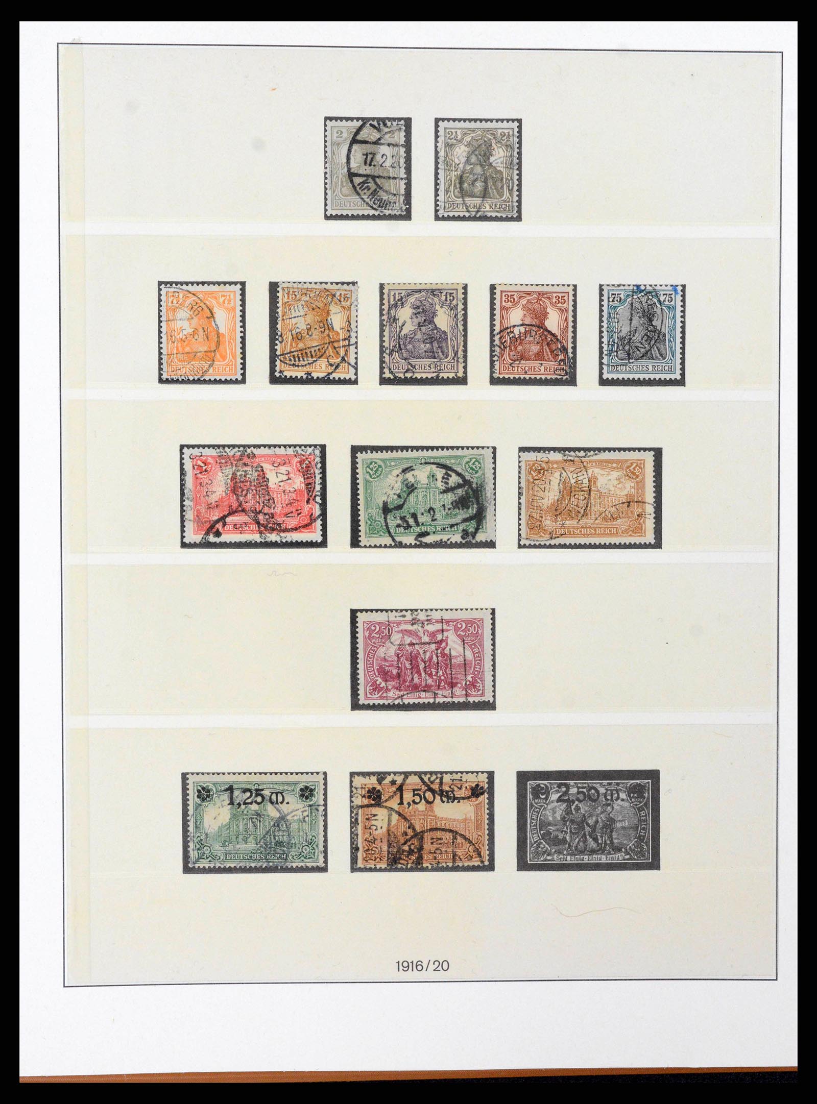 38251 0007 - Stamp collection 38251 German Reich 1872-1932.