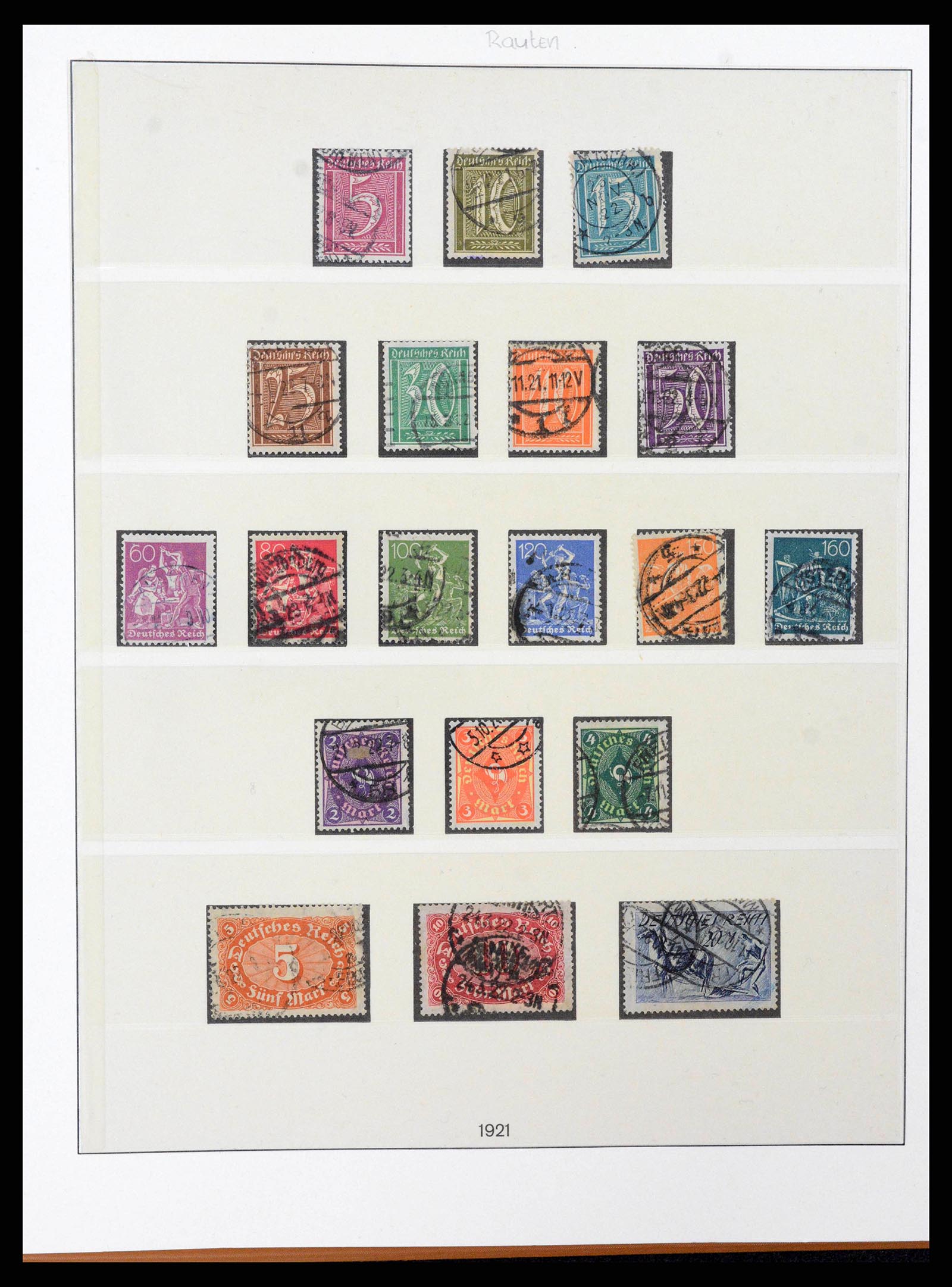 38251 0011 - Stamp collection 38251 German Reich 1872-1932.