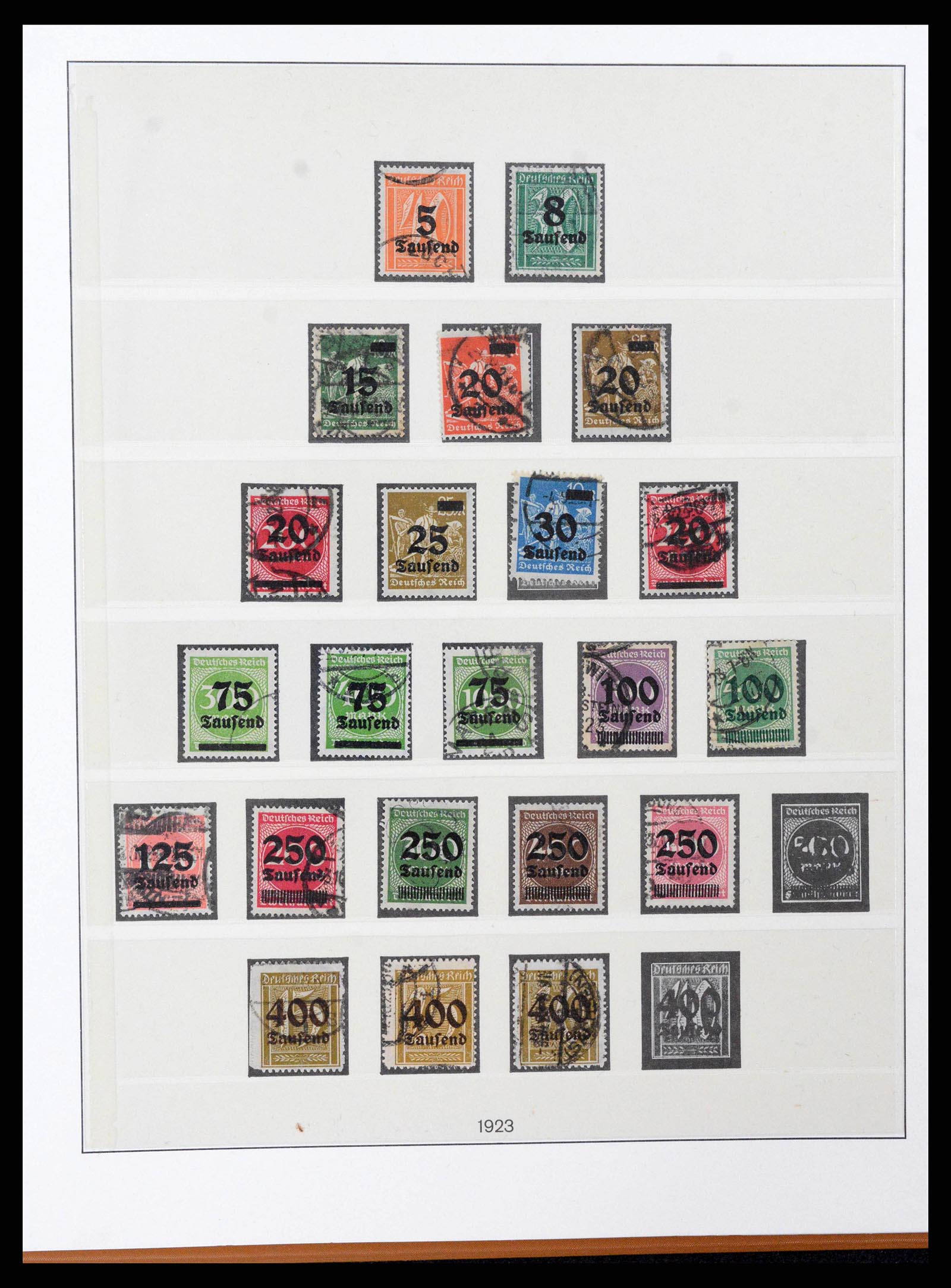 38251 0016 - Stamp collection 38251 German Reich 1872-1932.