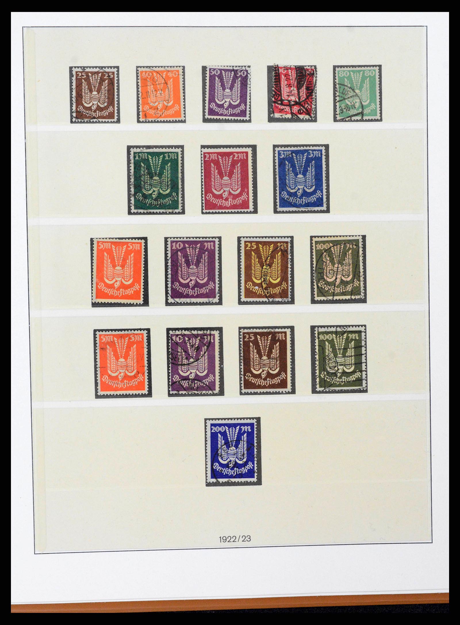 38251 0020 - Stamp collection 38251 German Reich 1872-1932.