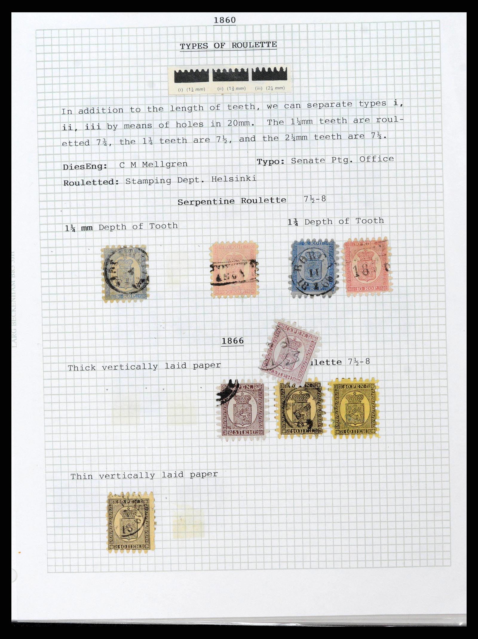 38252 0002 - Postzegelverzameling 38252 Finland 1856-1956.