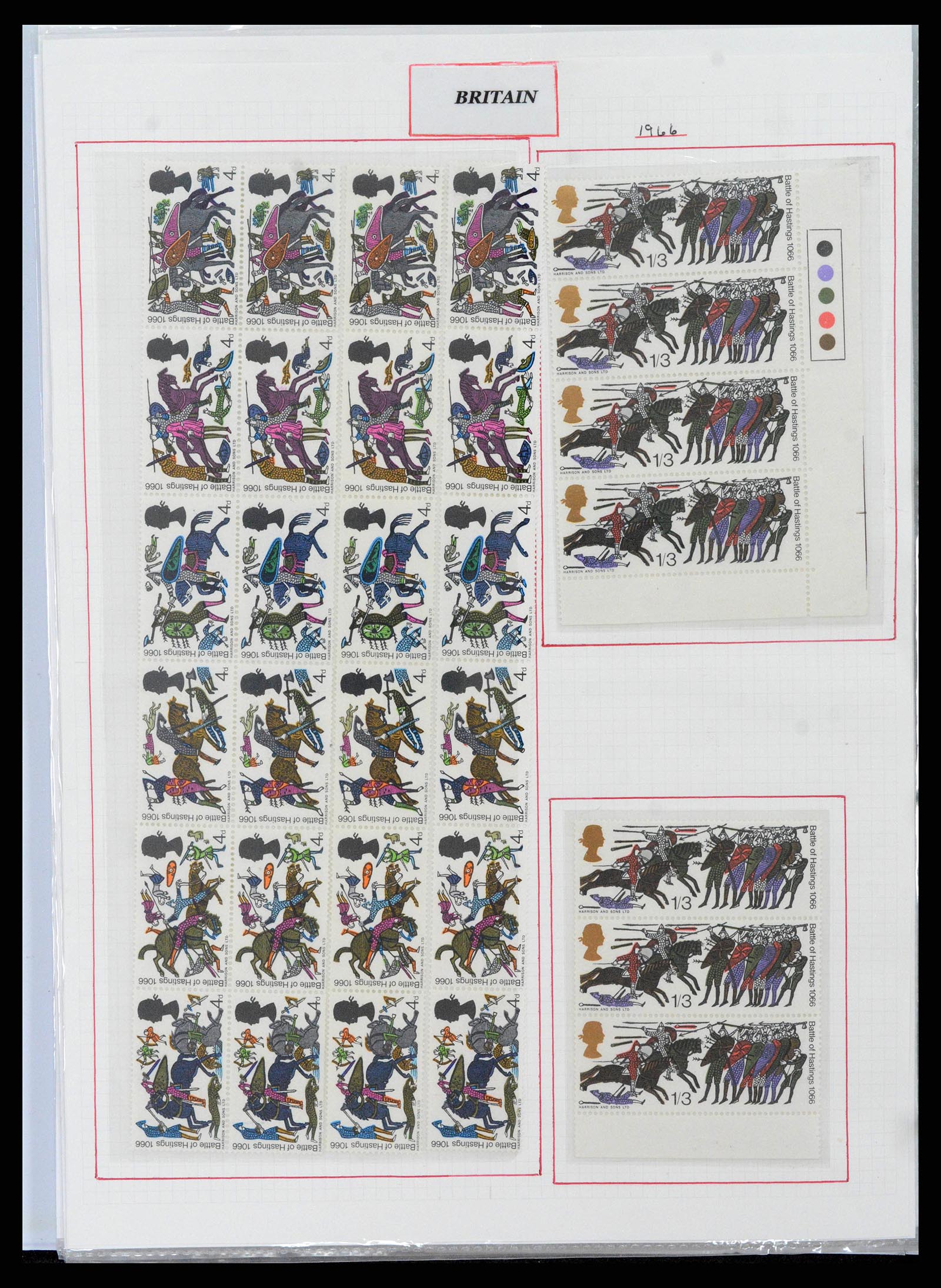 38253 0018 - Postzegelverzameling 38253 Engeland 1912-2002.