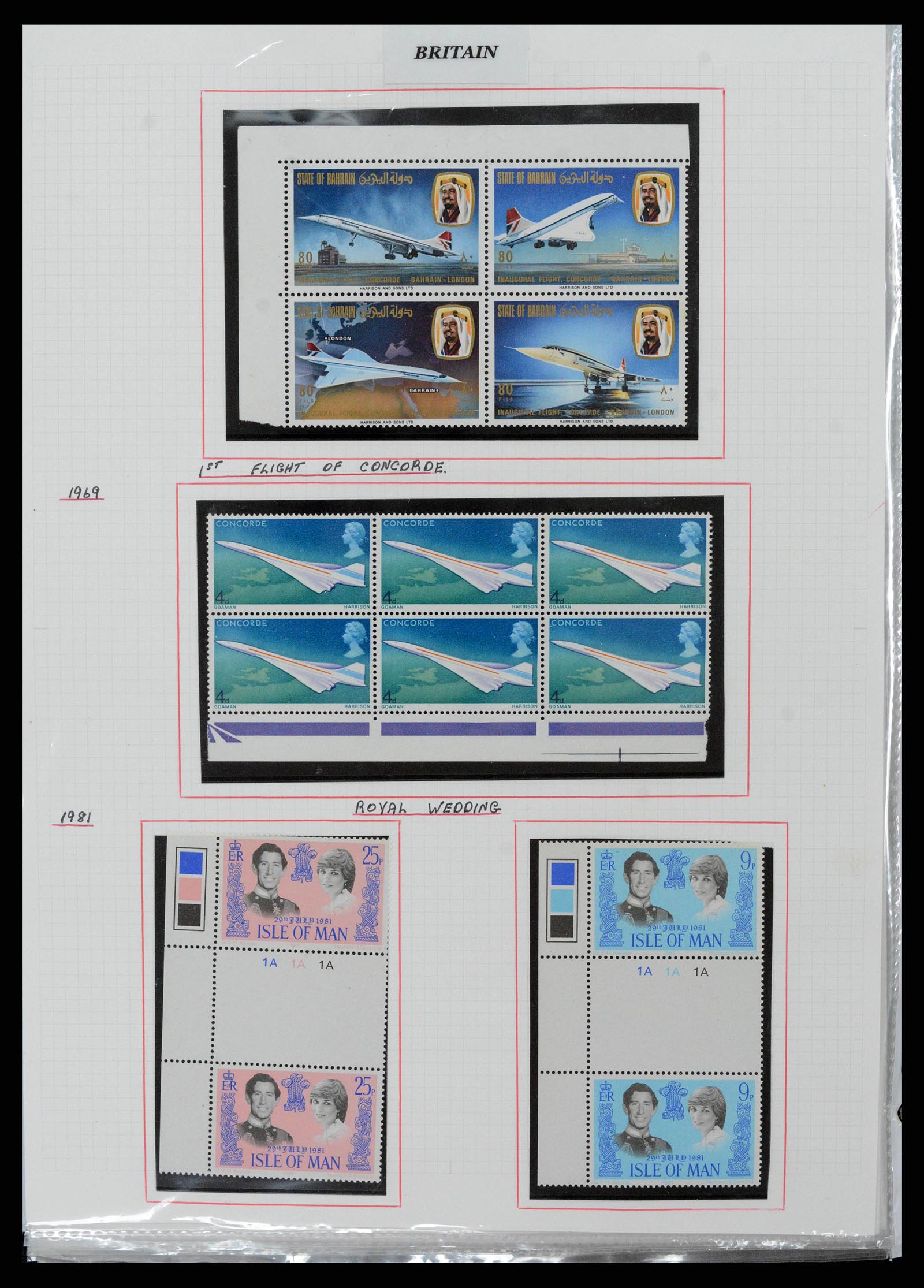 38253 0055 - Postzegelverzameling 38253 Engeland 1912-2002.