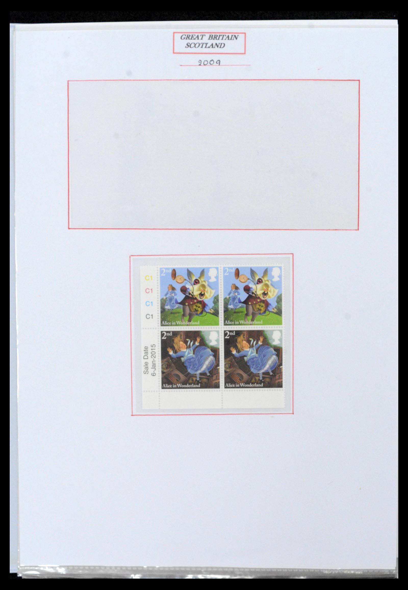 38253 0059 - Stamp collection 38253 Great Britain 1912-2002.