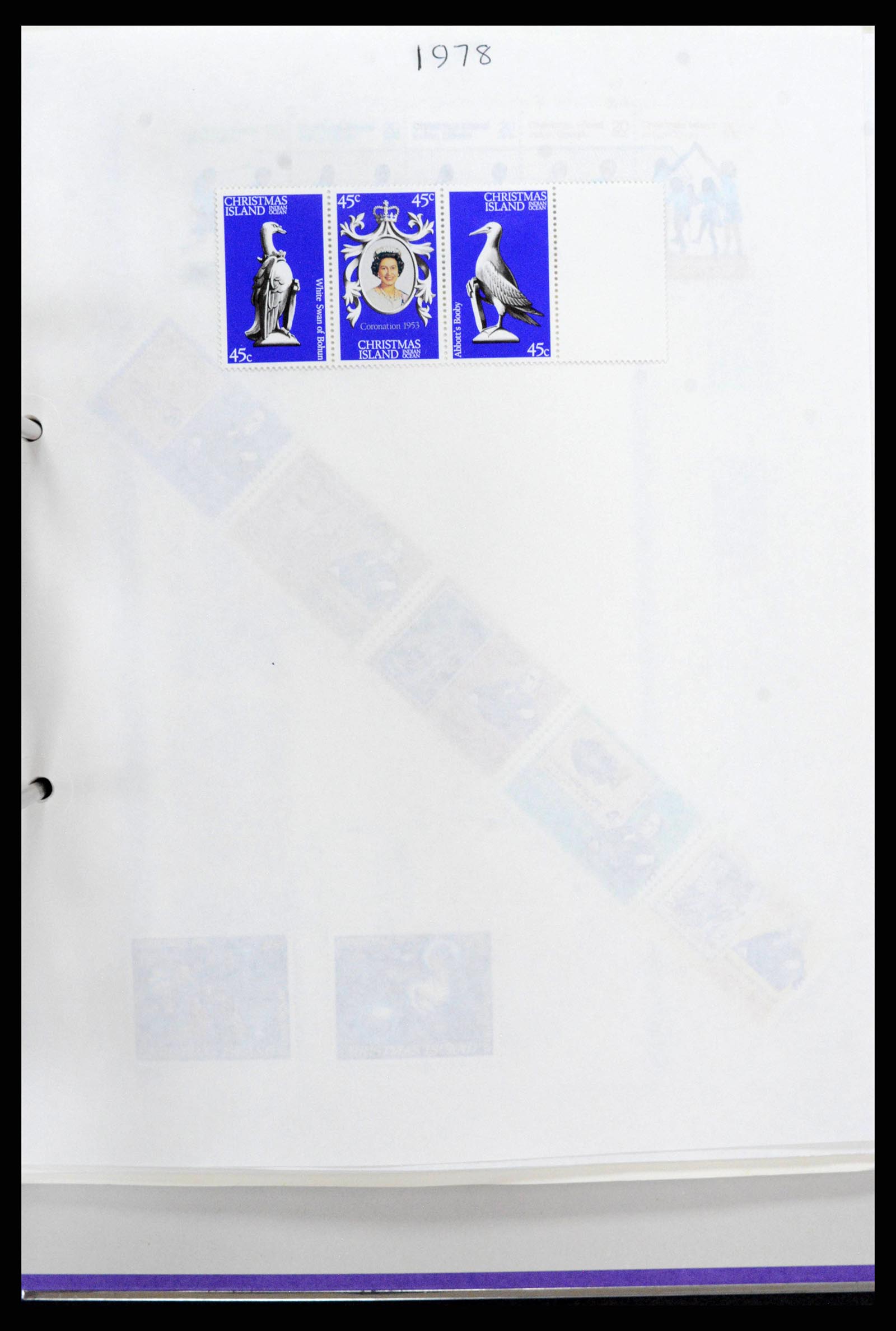 38256 0011 - Stamp collection 38256 Christmas Island 1958-2006.