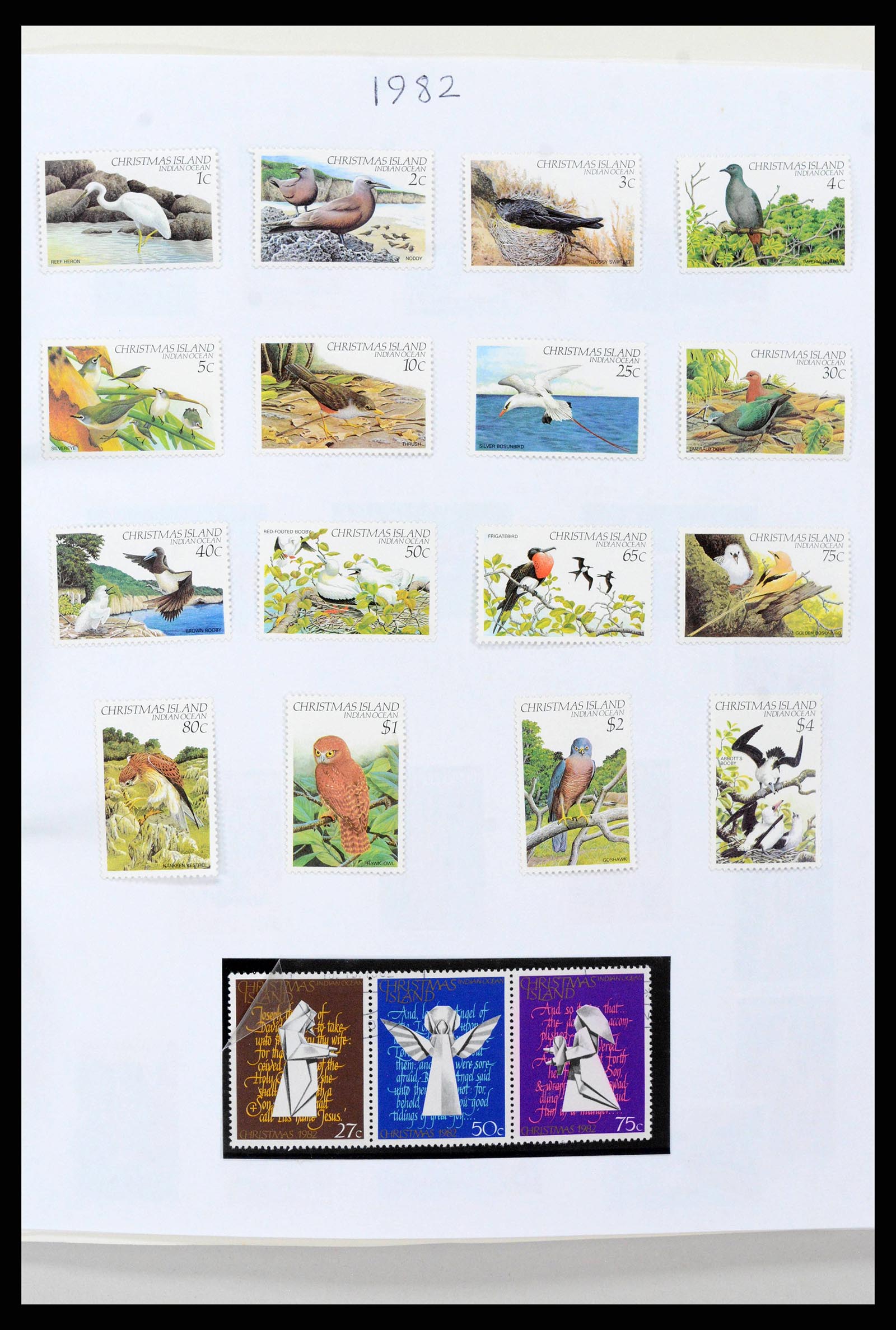 38256 0019 - Postzegelverzameling 38256 Kersteiland 1958-2006.