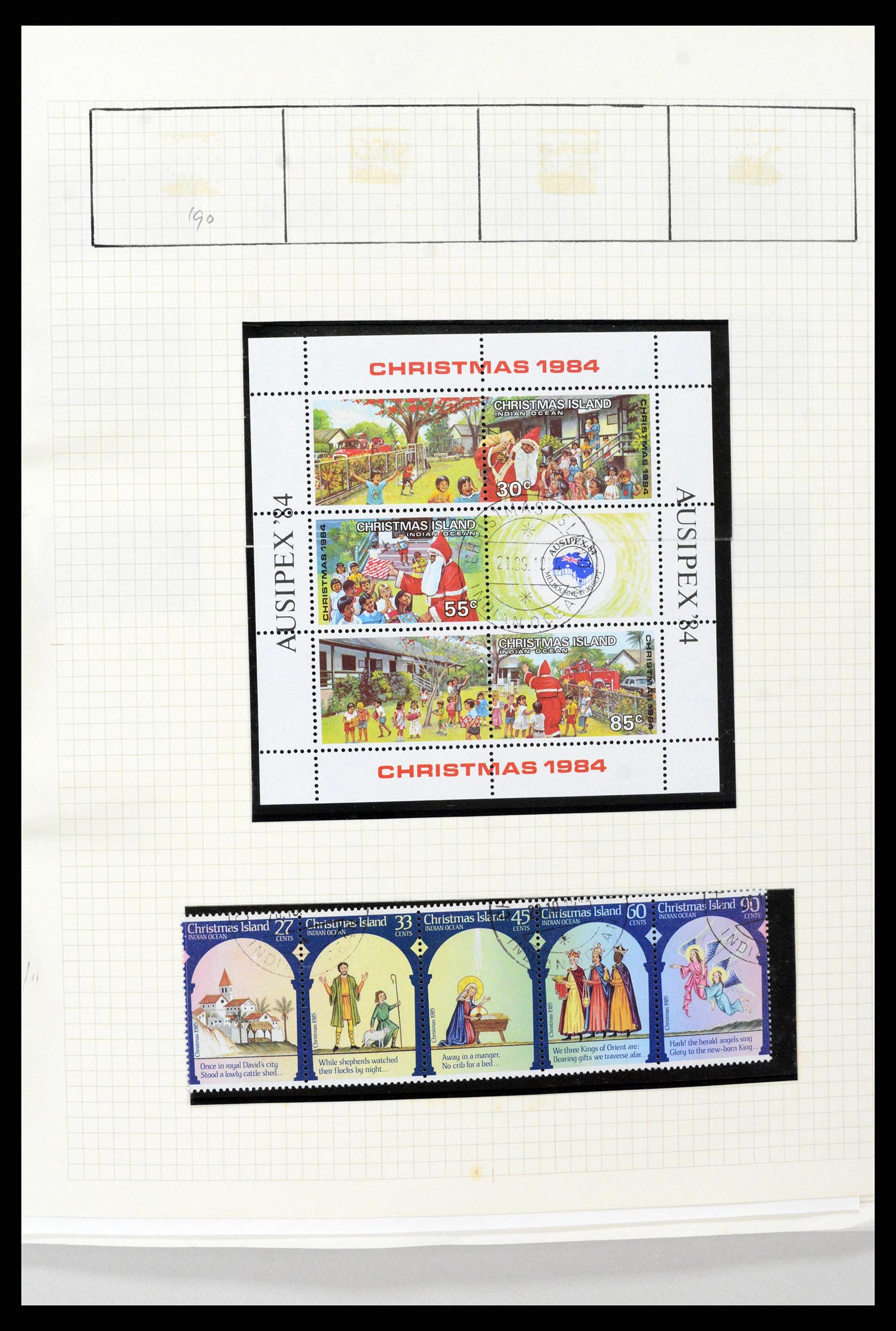38256 0021 - Stamp collection 38256 Christmas Island 1958-2006.