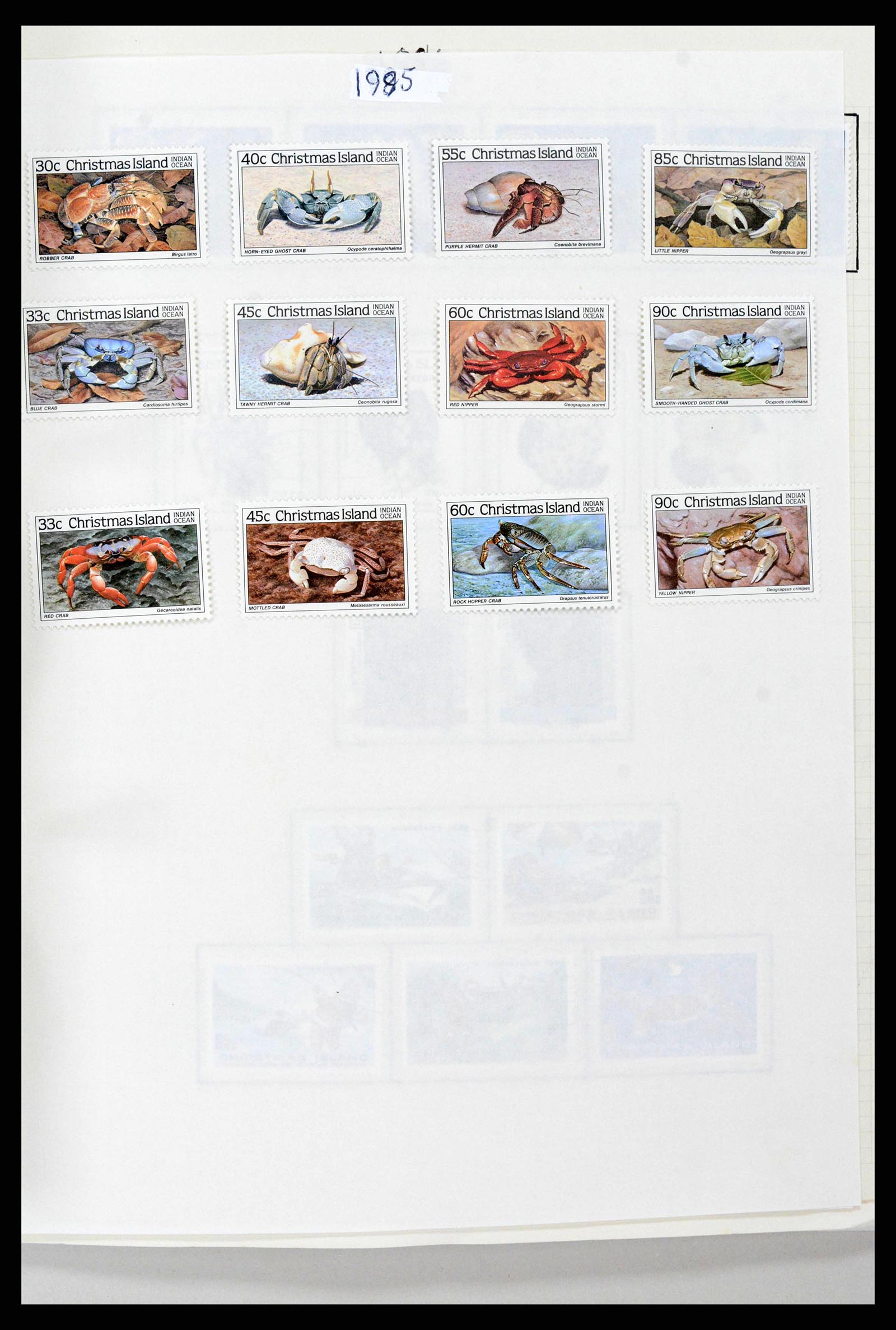 38256 0022 - Stamp collection 38256 Christmas Island 1958-2006.