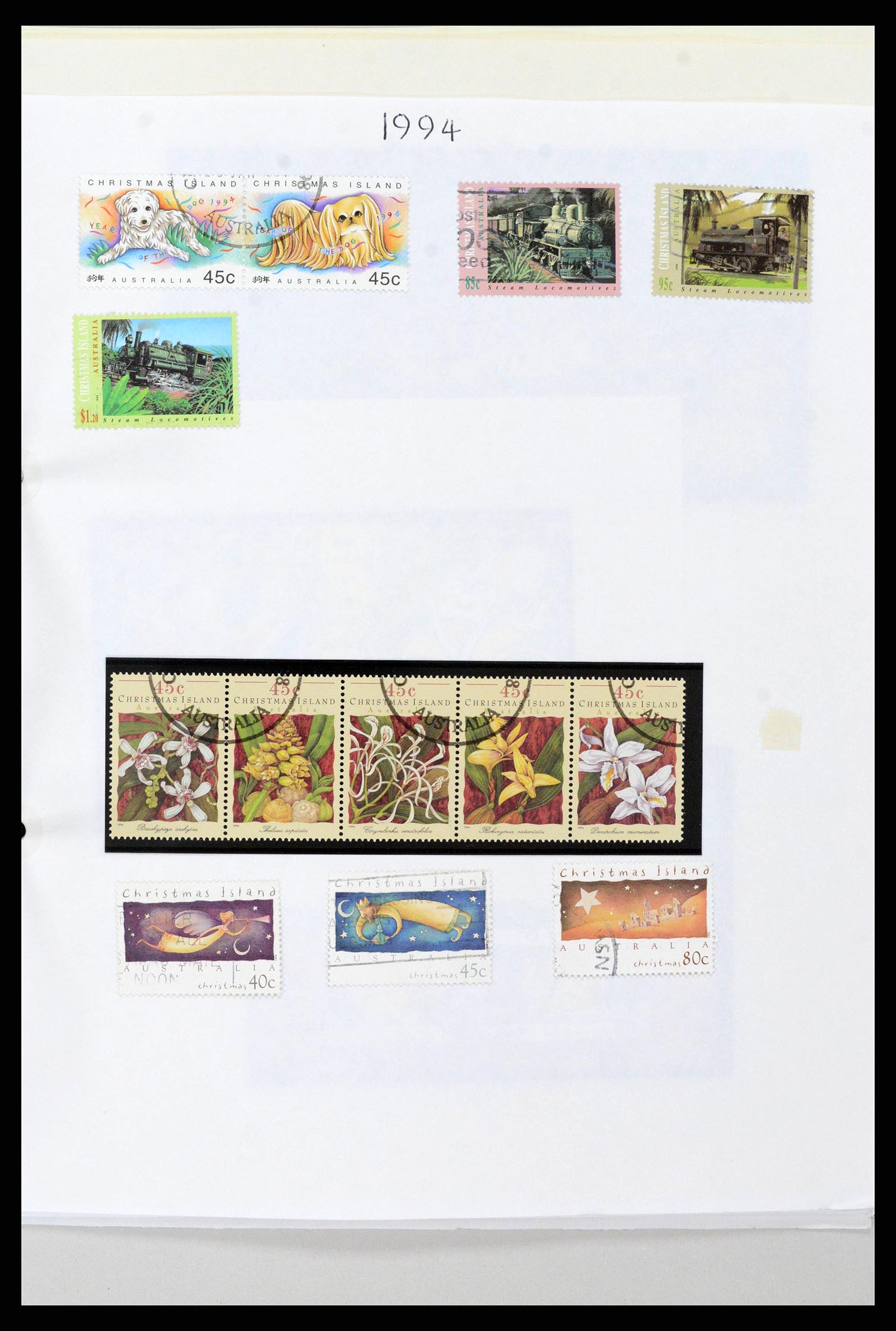 38256 0040 - Stamp collection 38256 Christmas Island 1958-2006.
