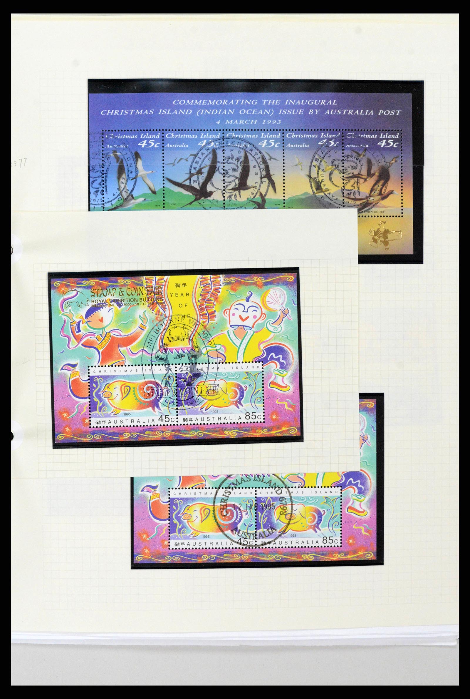 38256 0041 - Stamp collection 38256 Christmas Island 1958-2006.