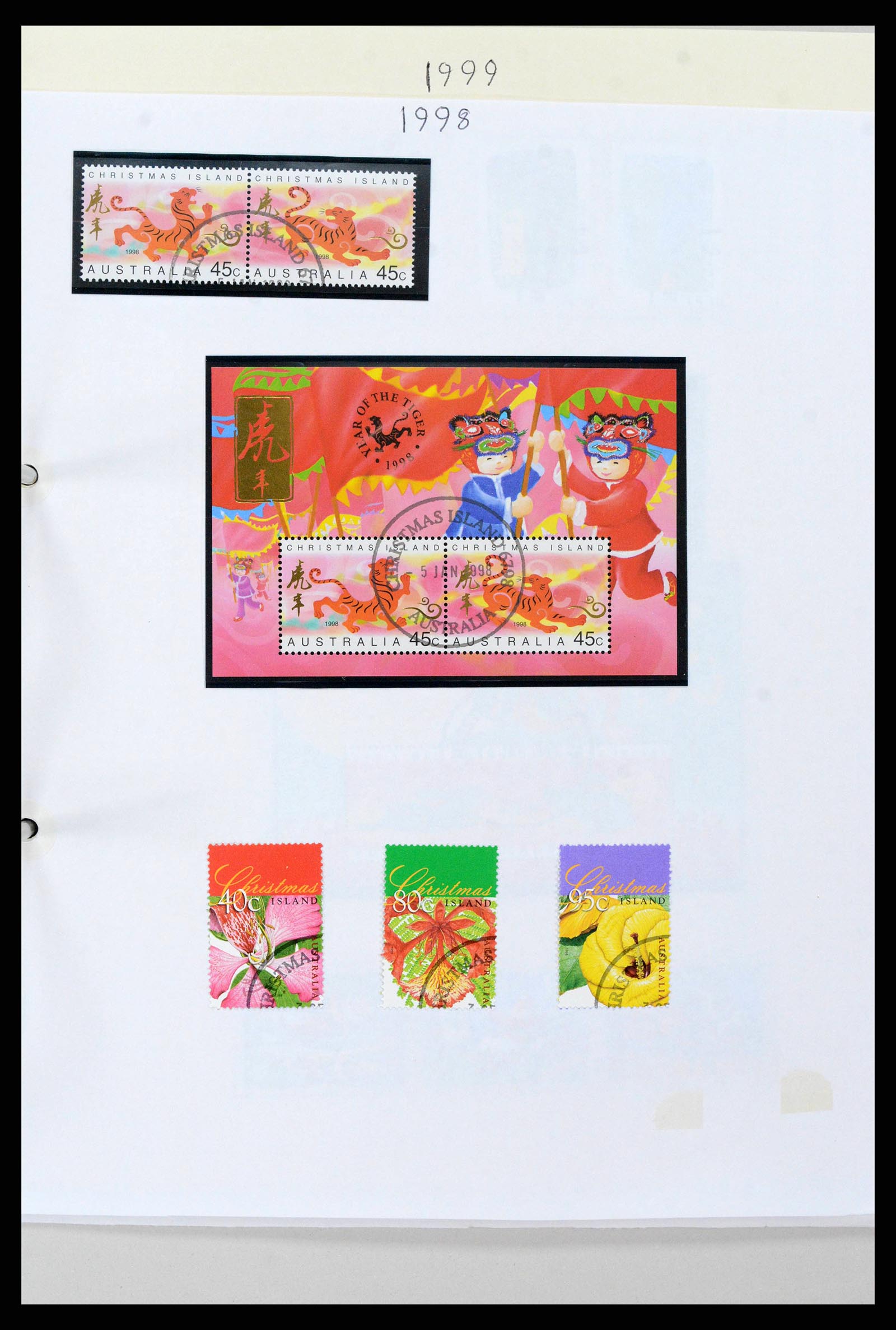 38256 0045 - Stamp collection 38256 Christmas Island 1958-2006.