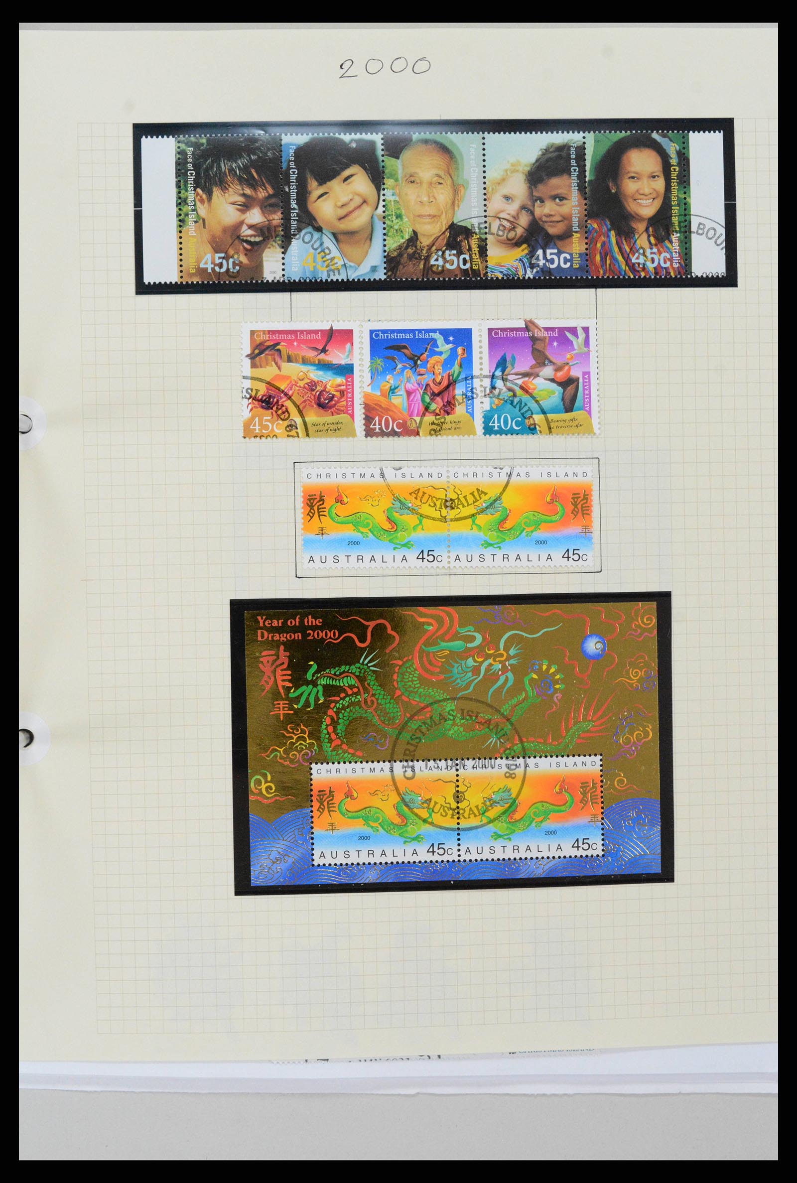 38256 0047 - Stamp collection 38256 Christmas Island 1958-2006.