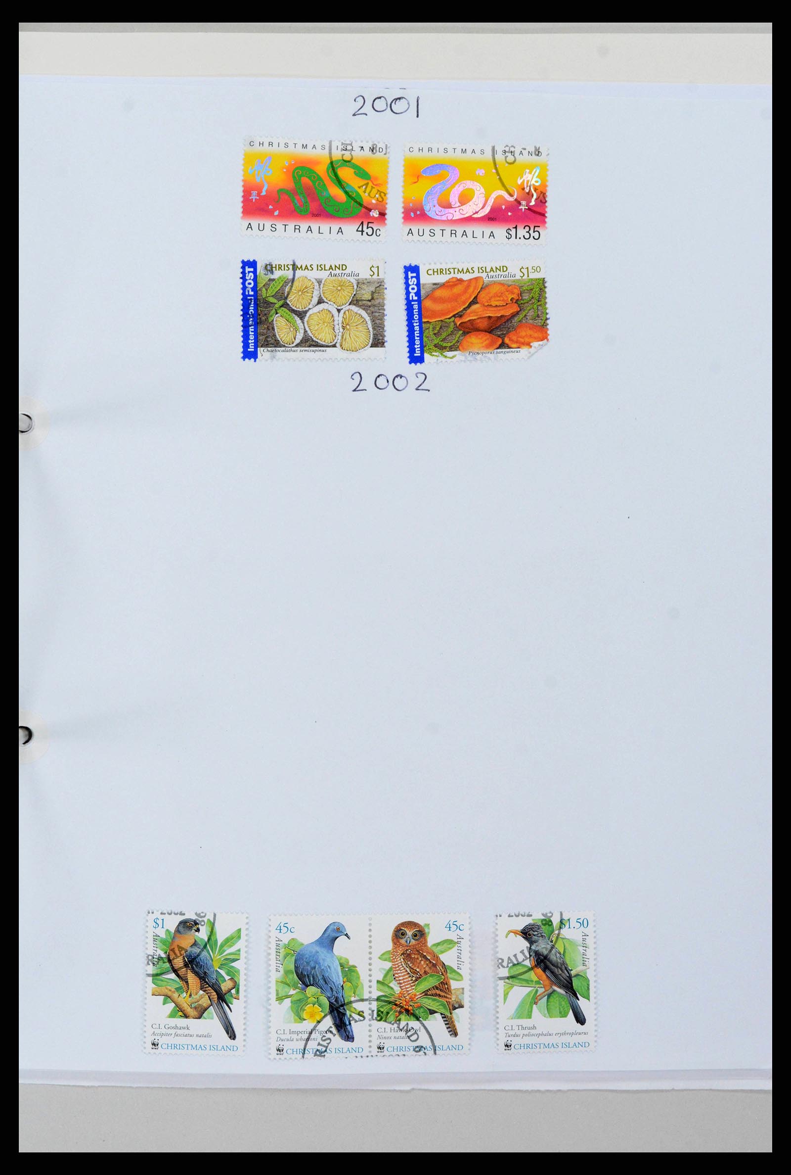 38256 0049 - Stamp collection 38256 Christmas Island 1958-2006.