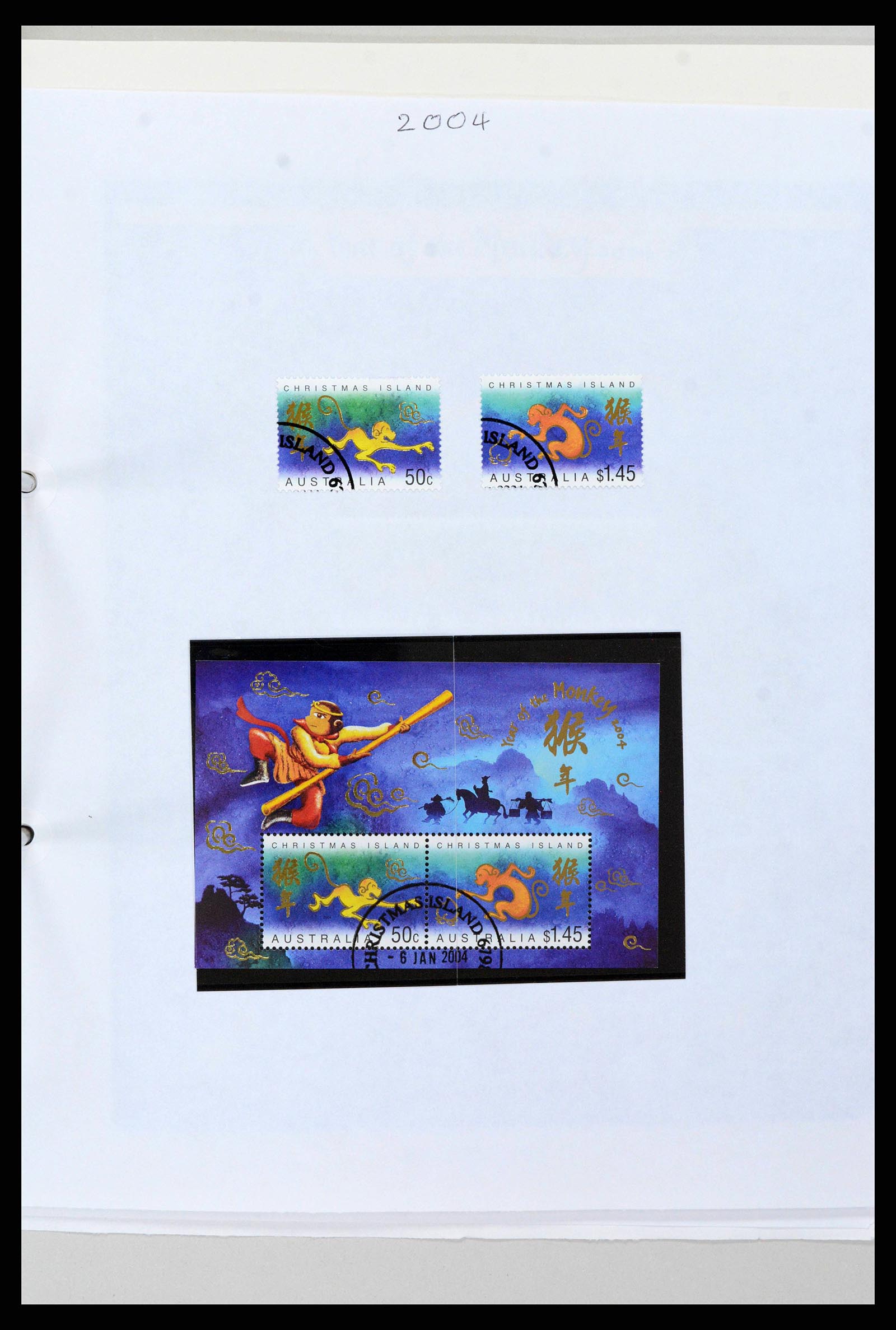 38256 0051 - Stamp collection 38256 Christmas Island 1958-2006.