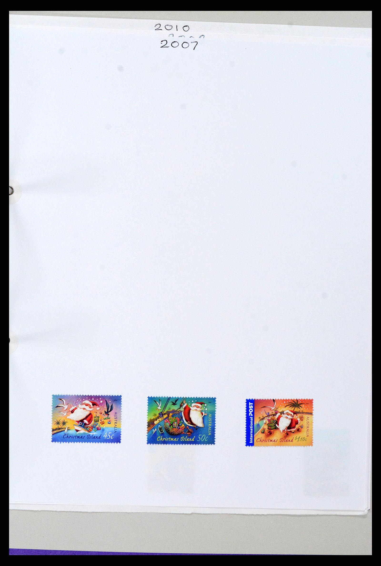 38256 0058 - Stamp collection 38256 Christmas Island 1958-2006.