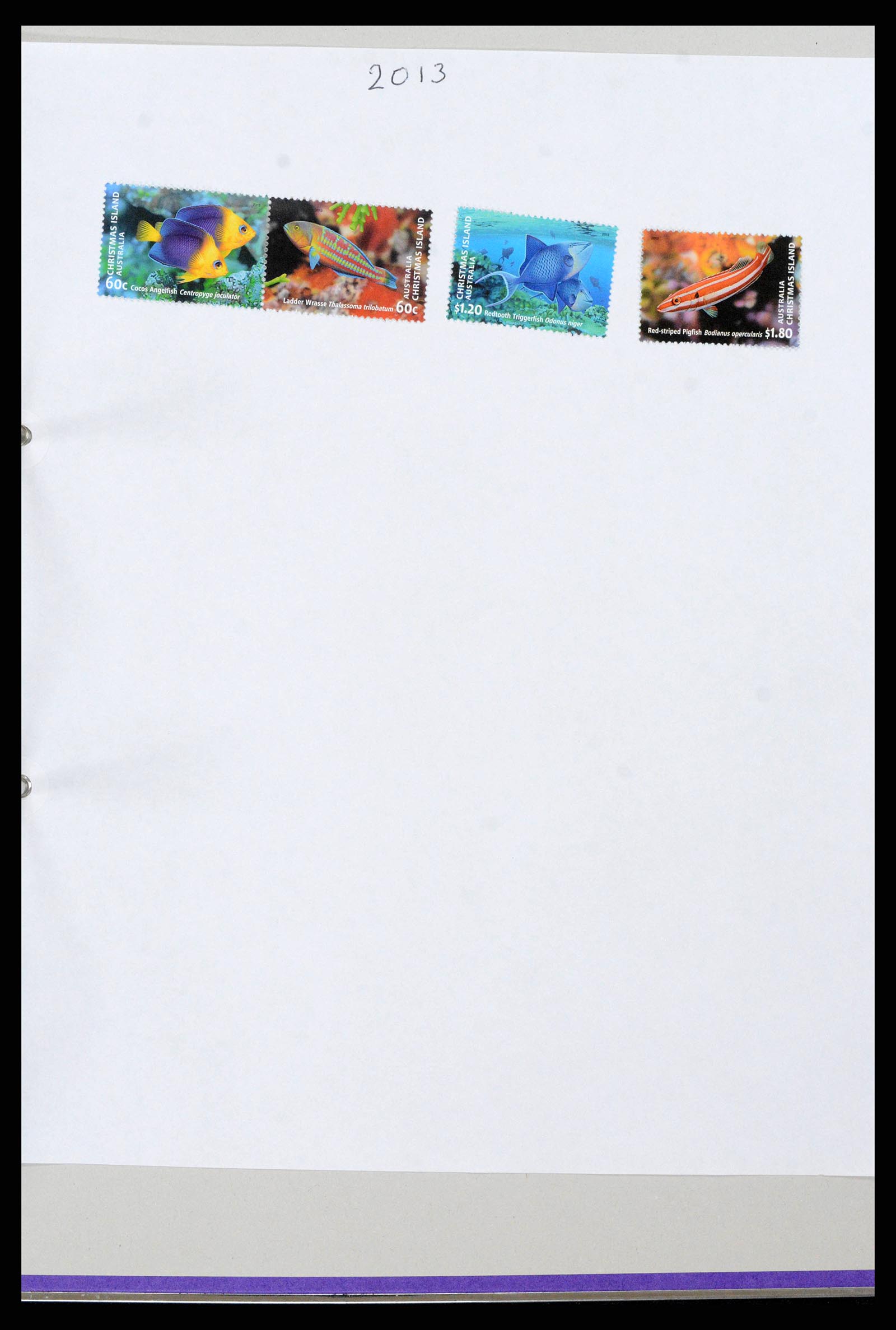 38256 0063 - Stamp collection 38256 Christmas Island 1958-2006.