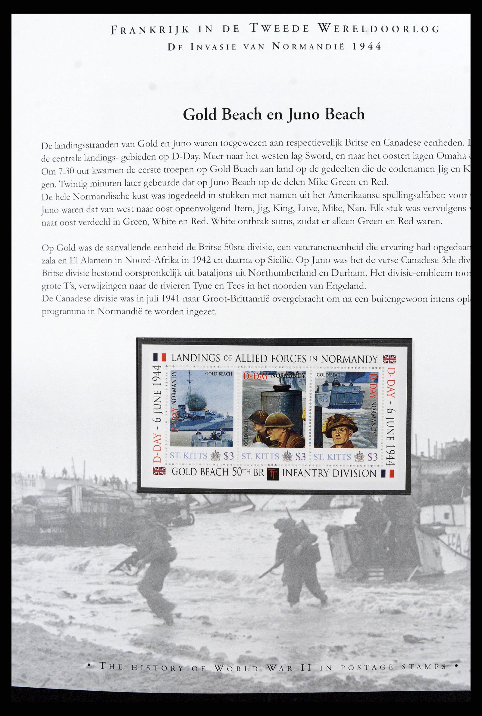 38257 0005 - Stamp collection 38257 Theme WW II 1939-1945.