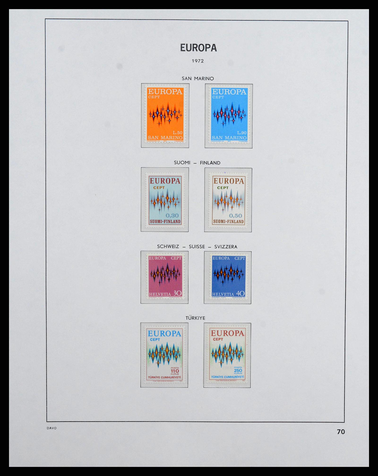 38260 0069 - Postzegelverzameling 38260 Europa CEPT 1949-2015!