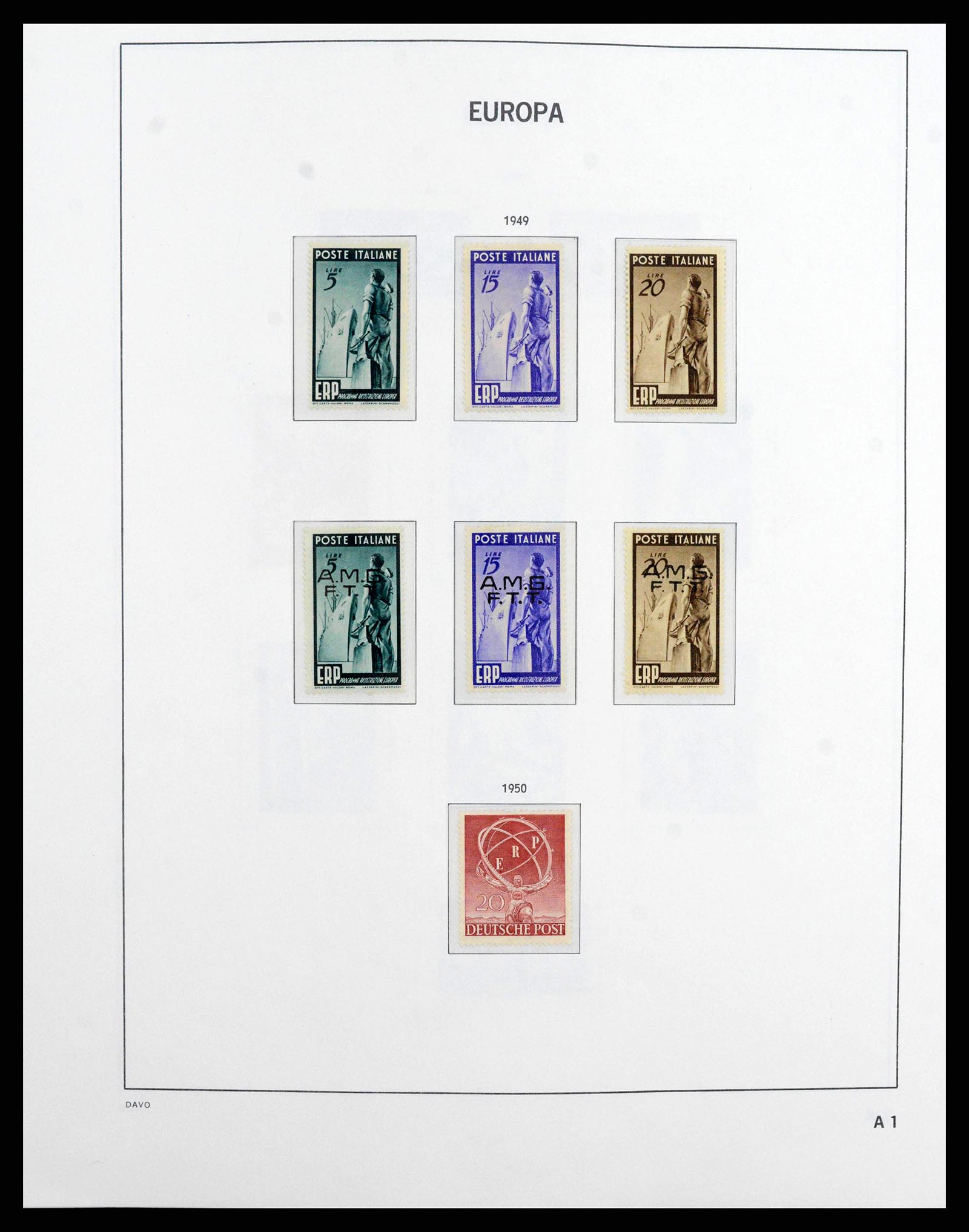 38260 0070 - Postzegelverzameling 38260 Europa CEPT 1949-2015!