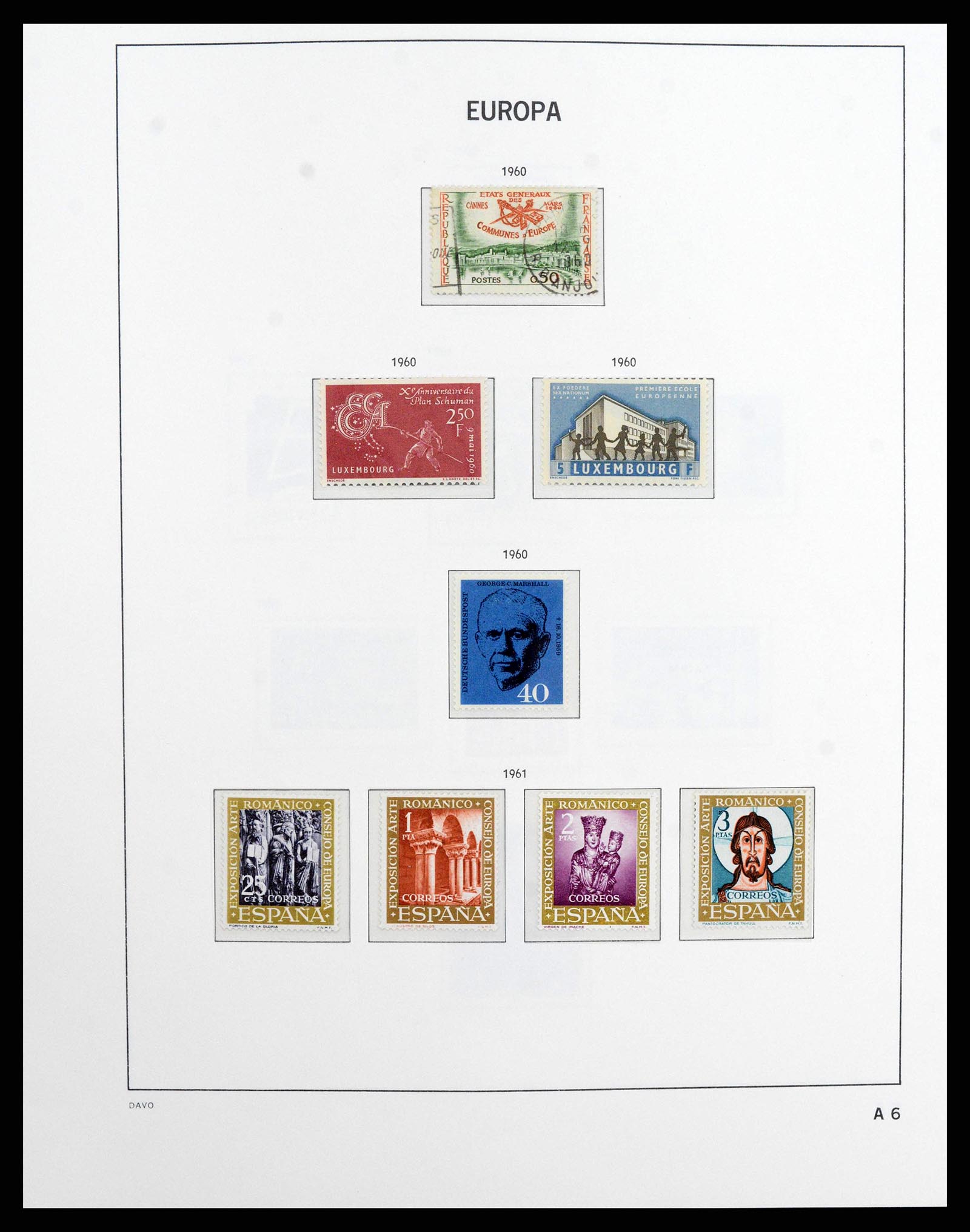 38260 0075 - Postzegelverzameling 38260 Europa CEPT 1949-2015!