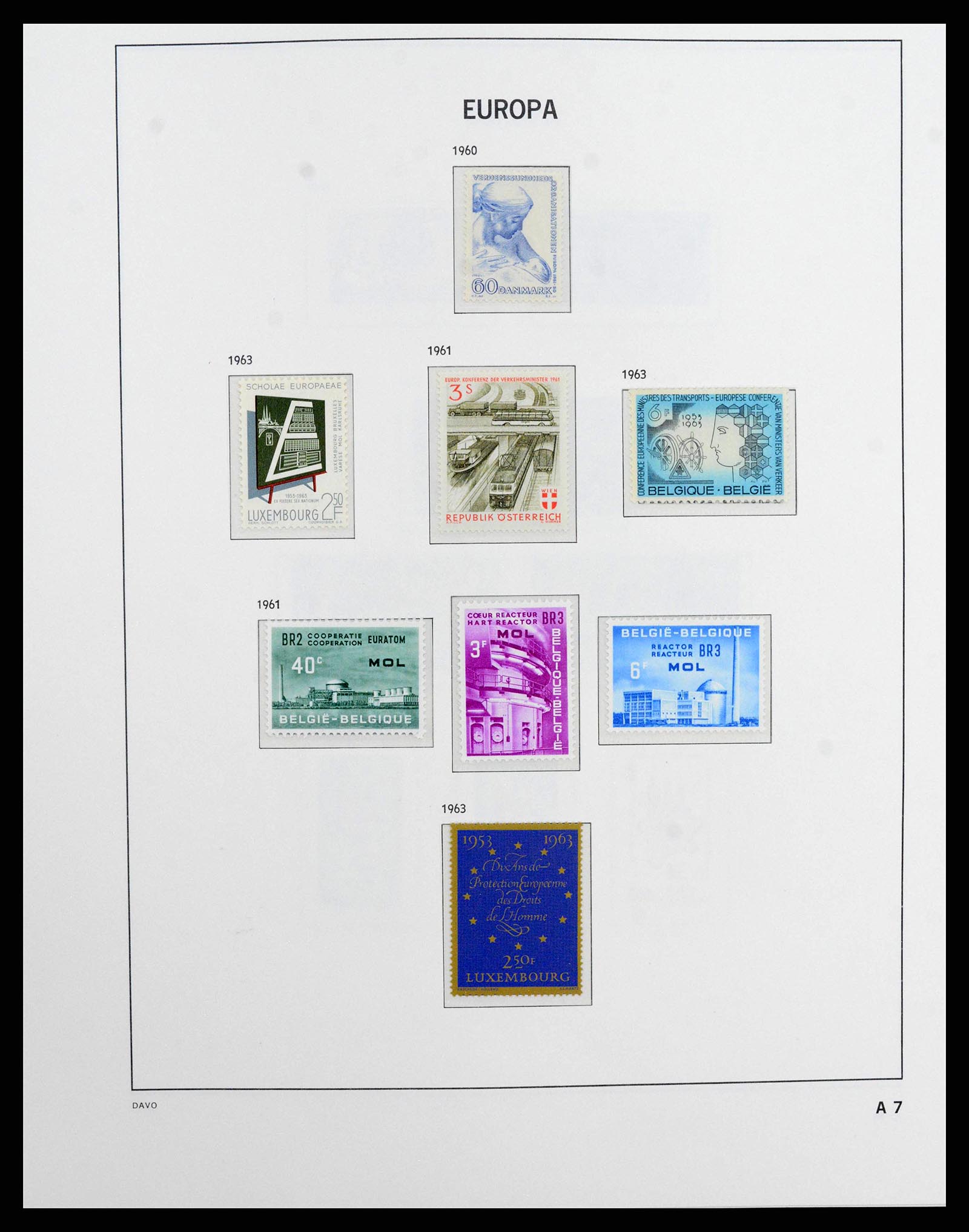 38260 0076 - Postzegelverzameling 38260 Europa CEPT 1949-2015!