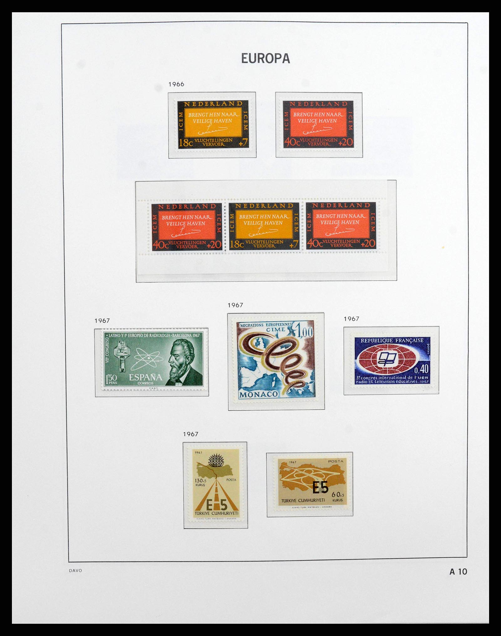 38260 0079 - Postzegelverzameling 38260 Europa CEPT 1949-2015!