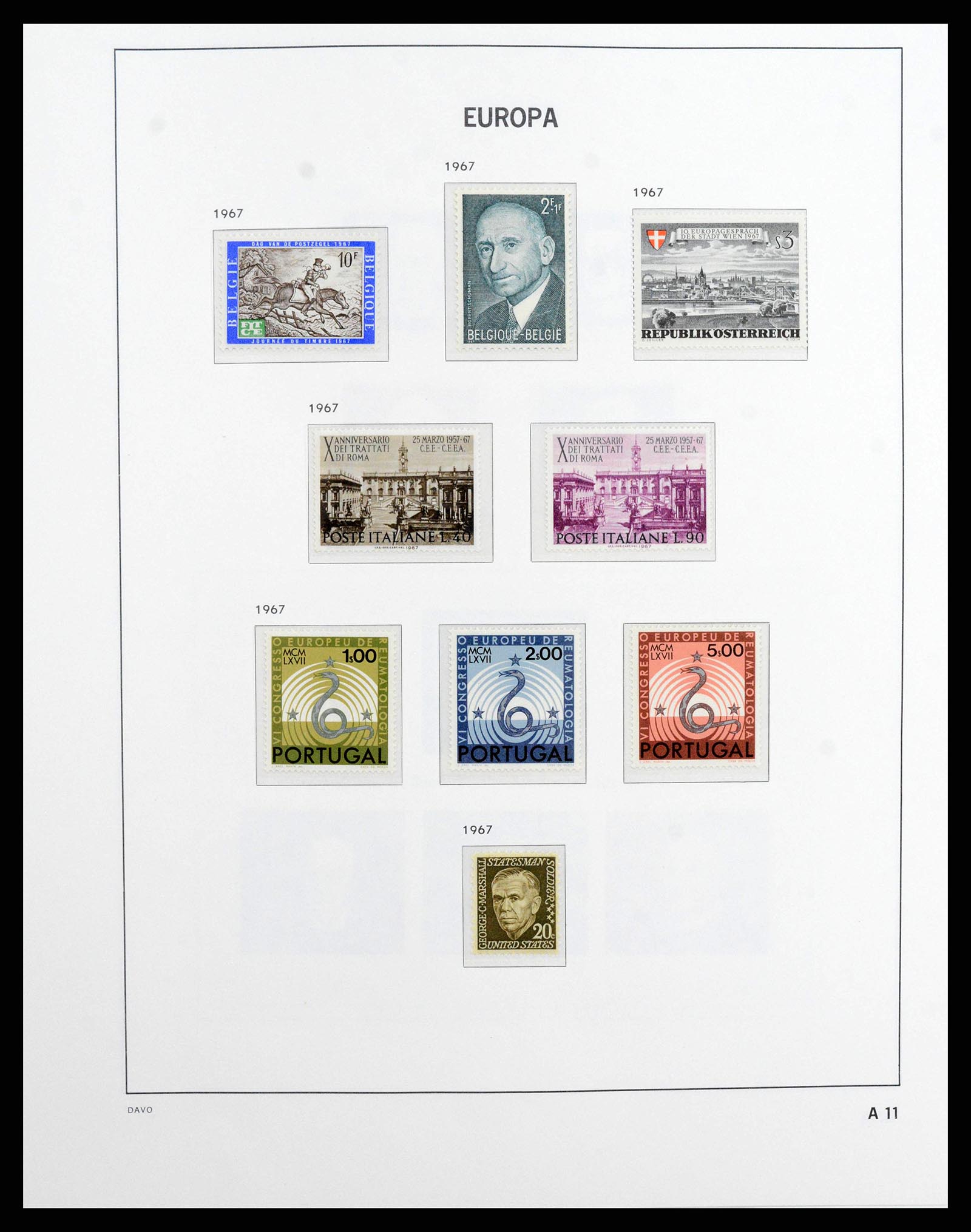 38260 0080 - Postzegelverzameling 38260 Europa CEPT 1949-2015!