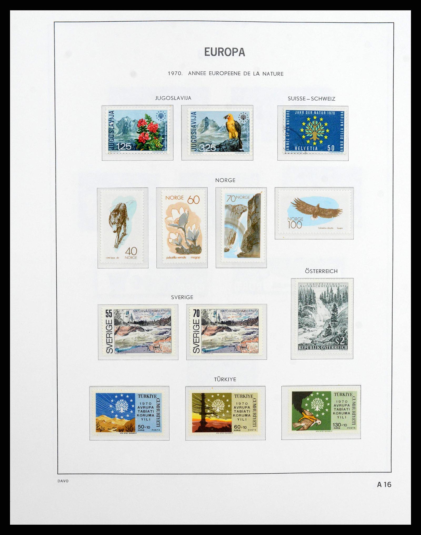 38260 0085 - Postzegelverzameling 38260 Europa CEPT 1949-2015!