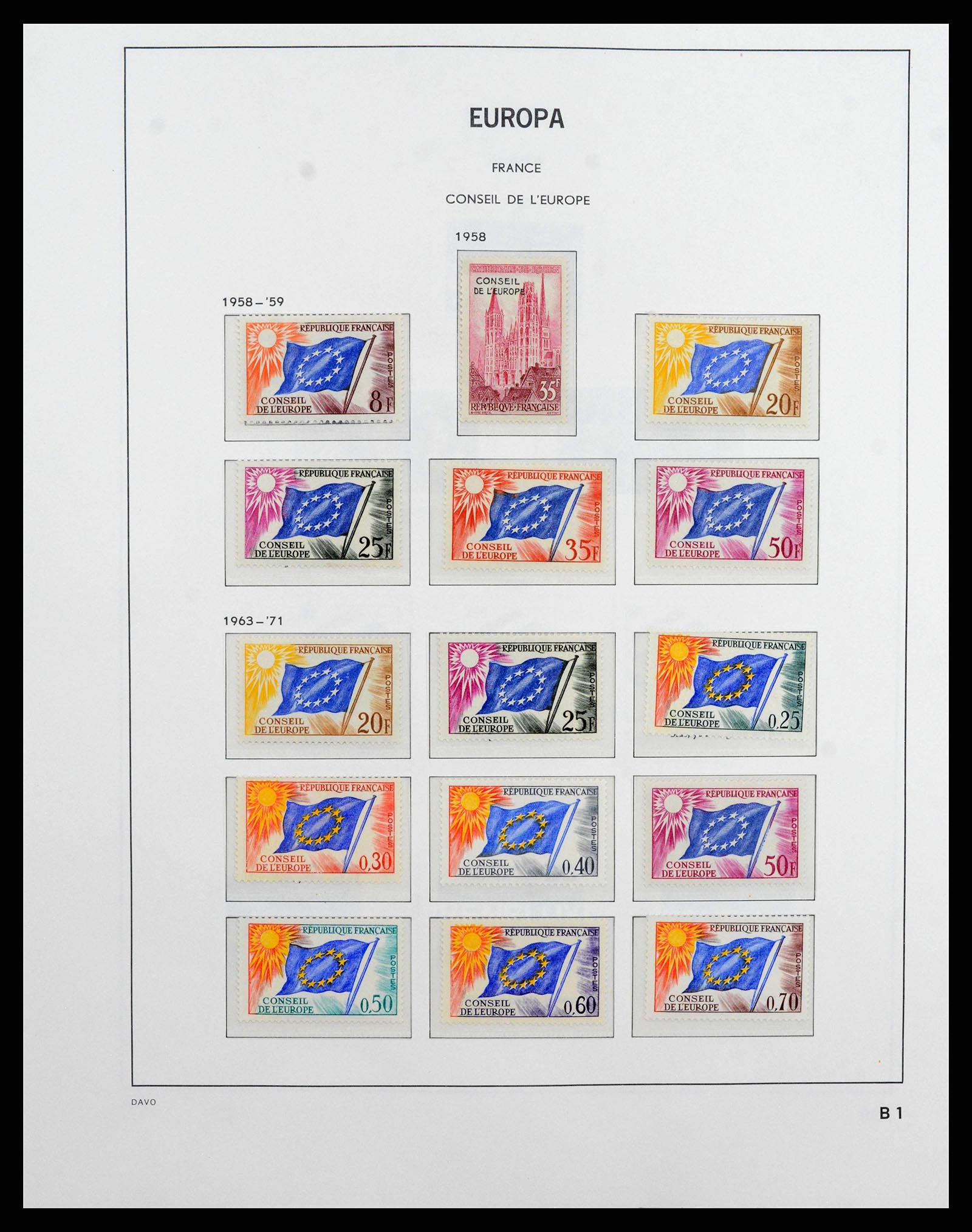38260 0089 - Postzegelverzameling 38260 Europa CEPT 1949-2015!