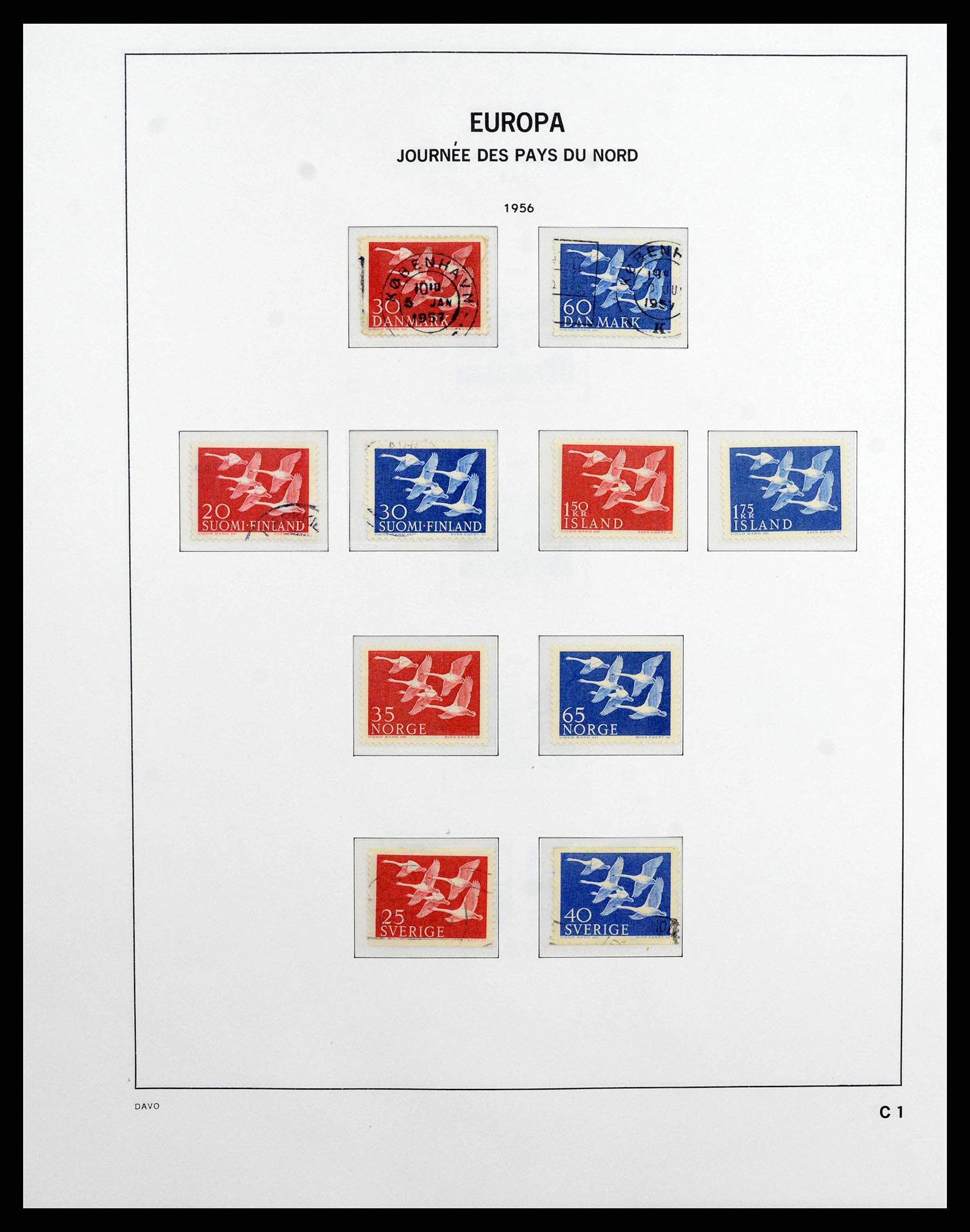 38260 0091 - Postzegelverzameling 38260 Europa CEPT 1949-2015!