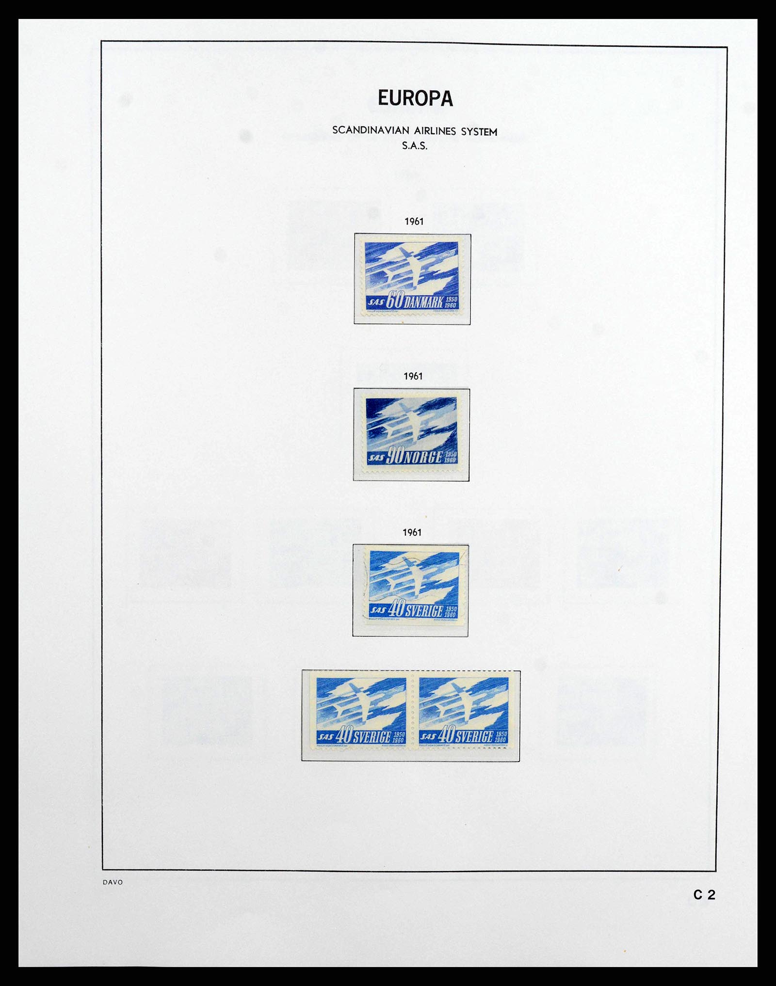 38260 0092 - Postzegelverzameling 38260 Europa CEPT 1949-2015!