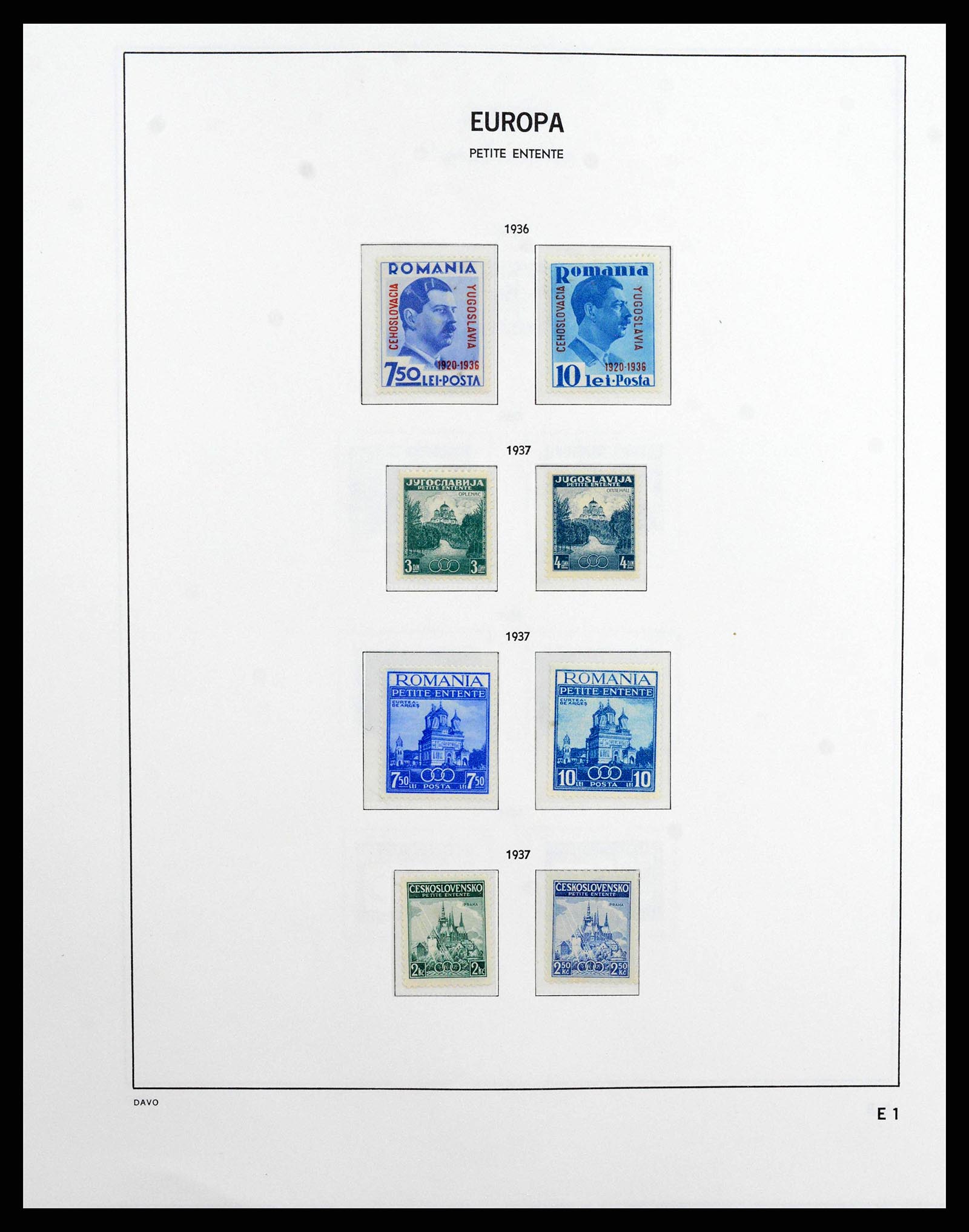 38260 0094 - Postzegelverzameling 38260 Europa CEPT 1949-2015!