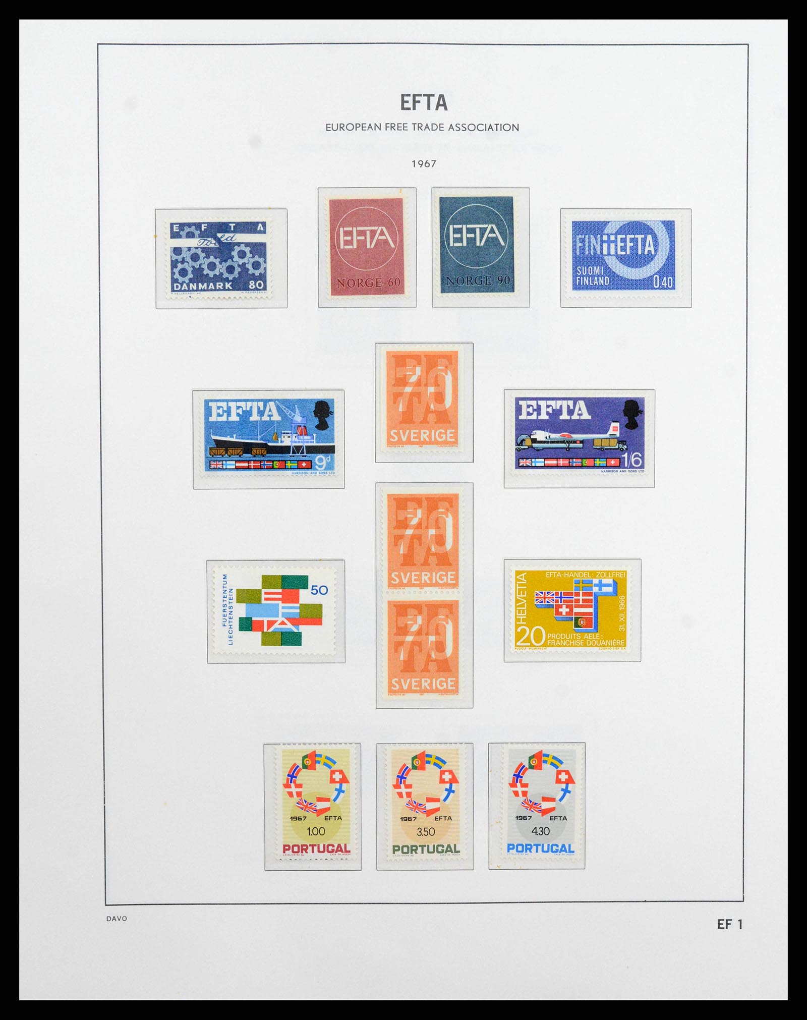 38260 0097 - Postzegelverzameling 38260 Europa CEPT 1949-2015!