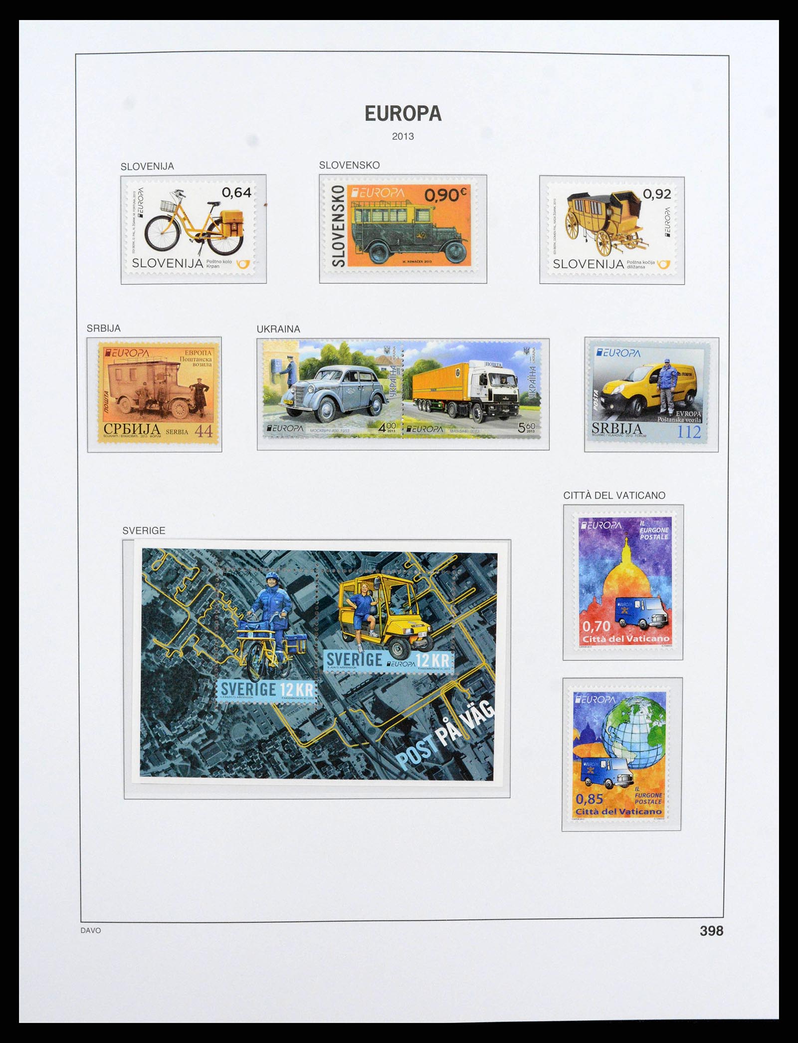 38260 0724 - Postzegelverzameling 38260 Europa CEPT 1949-2015!