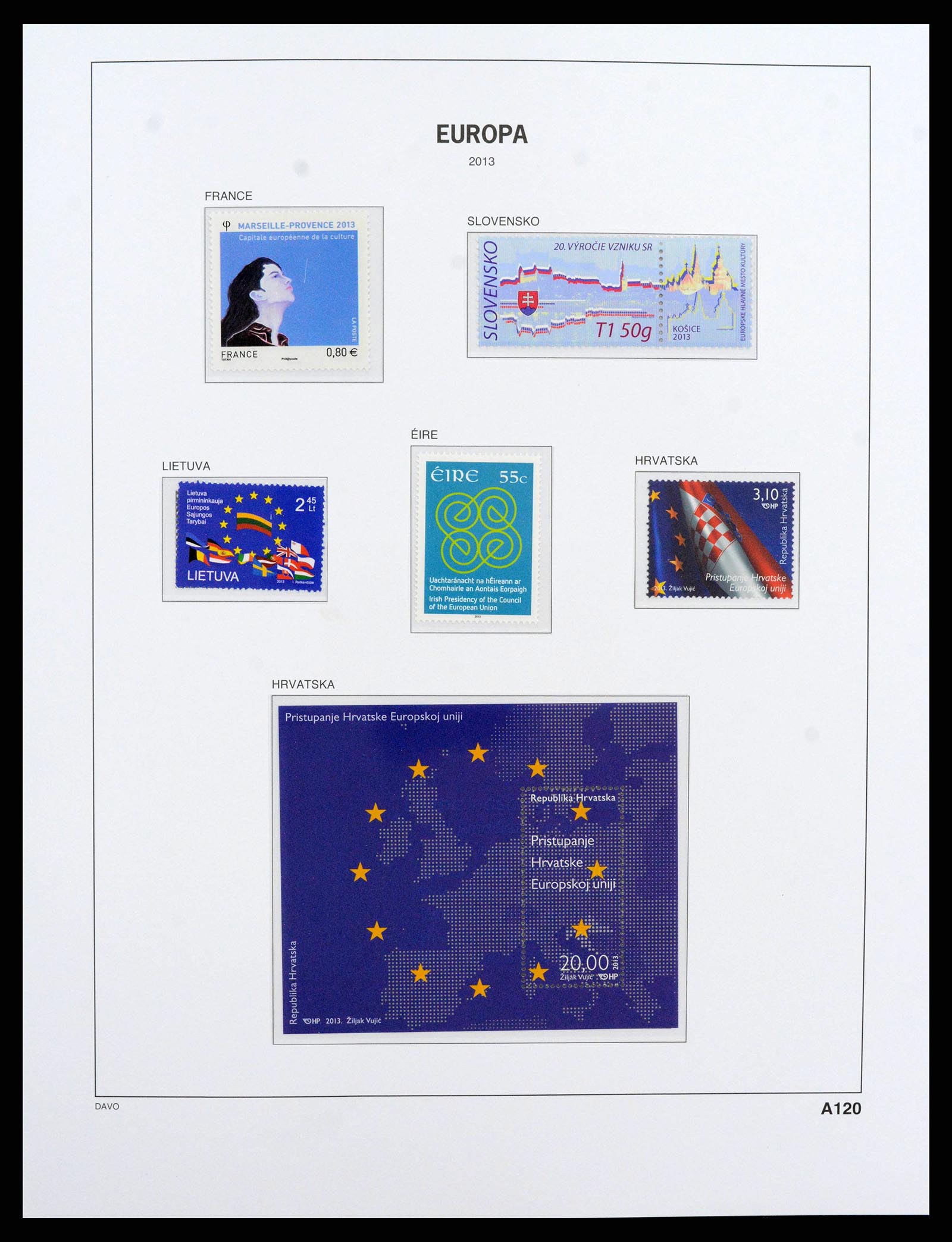 38260 0725 - Postzegelverzameling 38260 Europa CEPT 1949-2015!