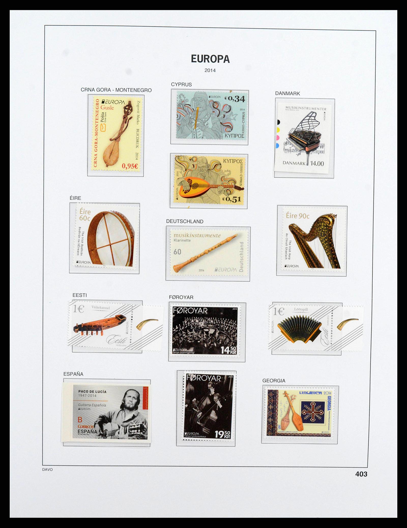 38260 0736 - Postzegelverzameling 38260 Europa CEPT 1949-2015!