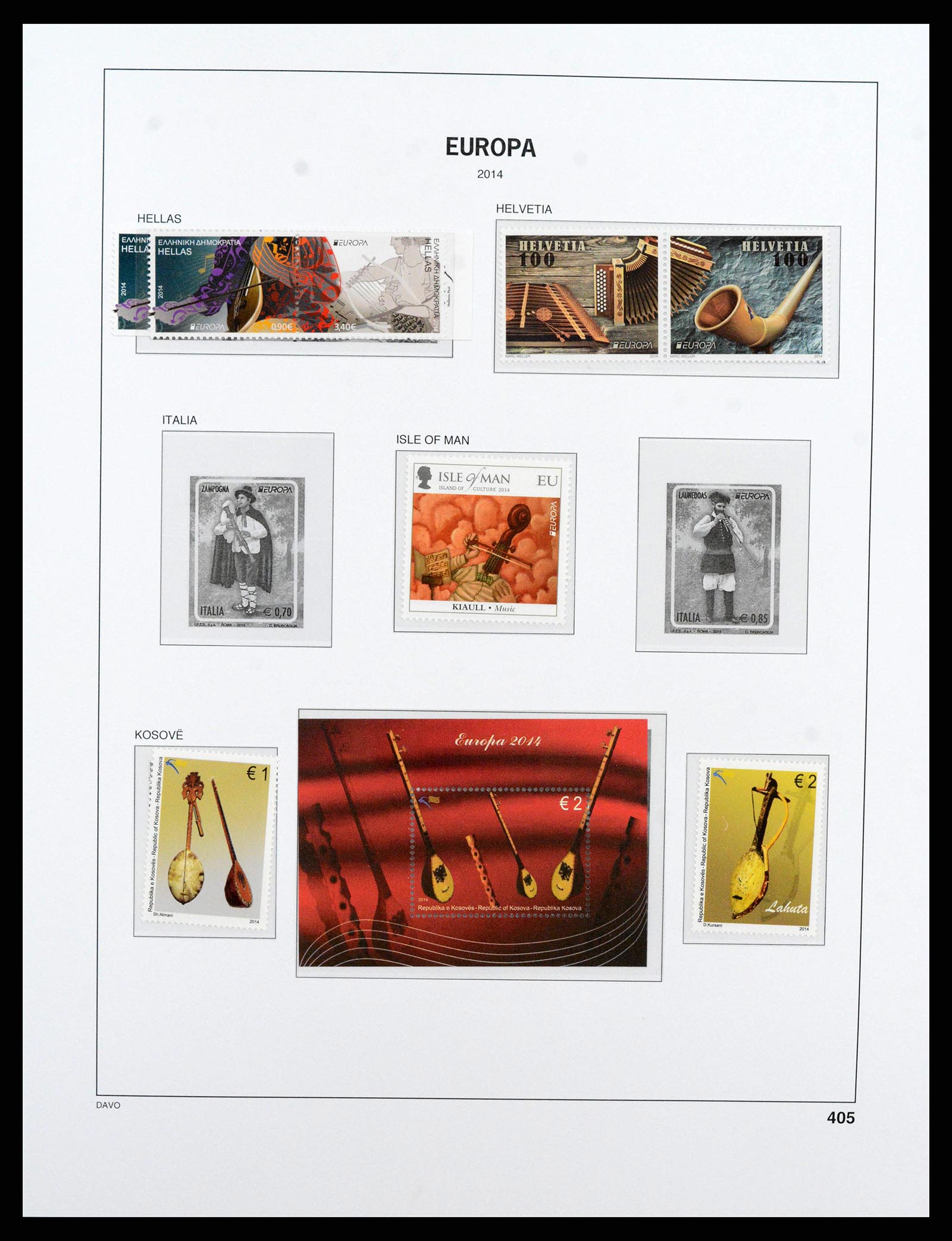 38260 0738 - Postzegelverzameling 38260 Europa CEPT 1949-2015!