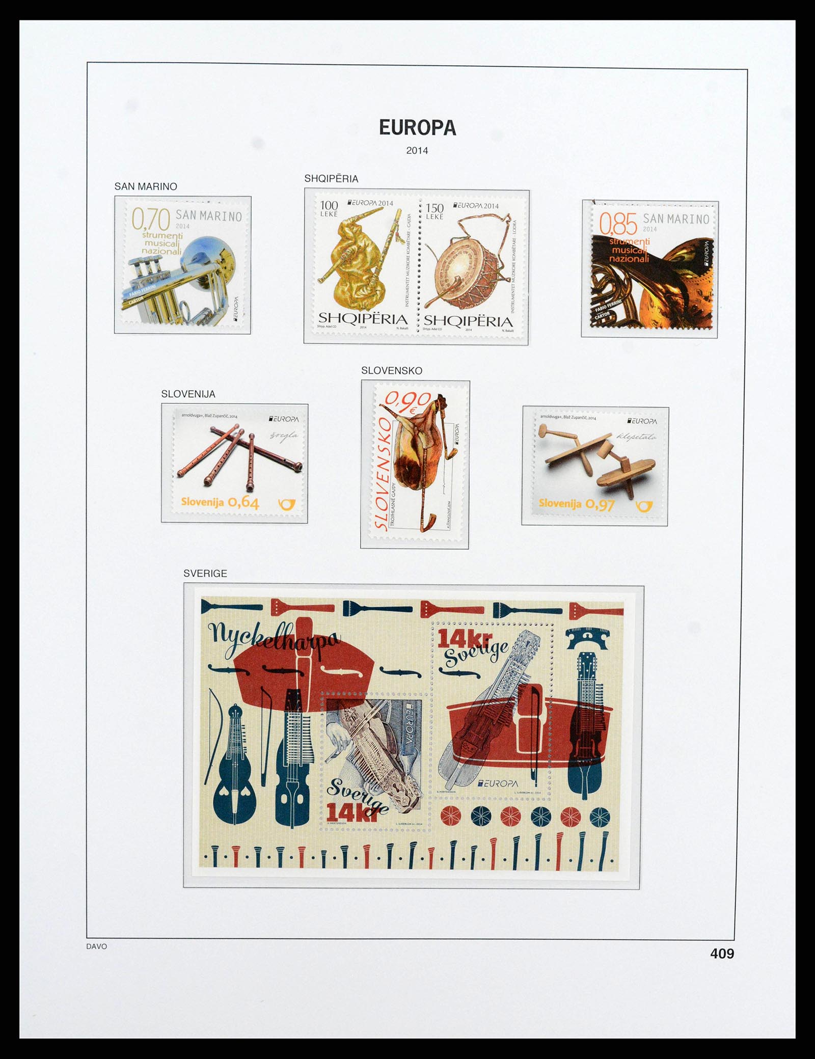 38260 0742 - Postzegelverzameling 38260 Europa CEPT 1949-2015!