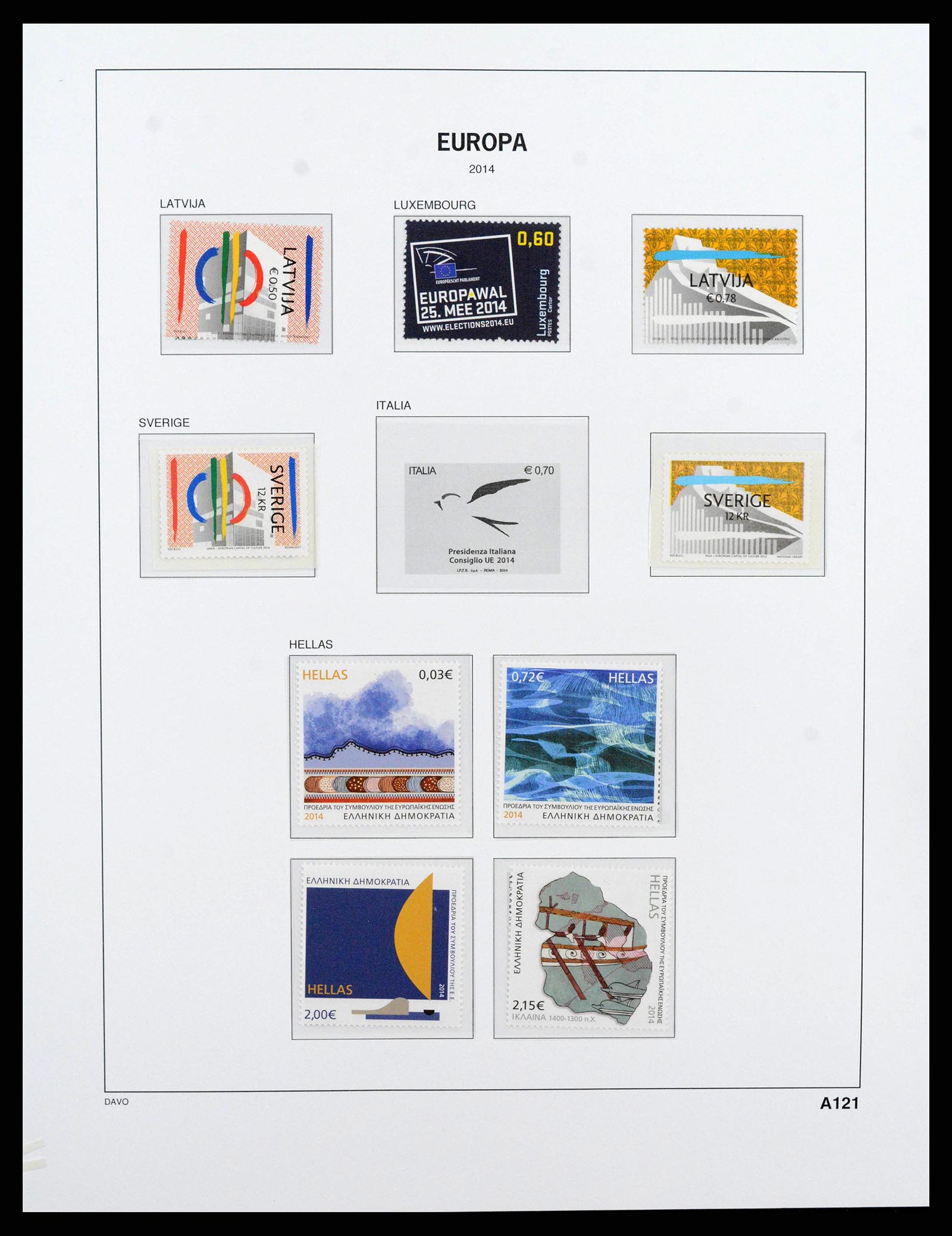 38260 0744 - Postzegelverzameling 38260 Europa CEPT 1949-2015!
