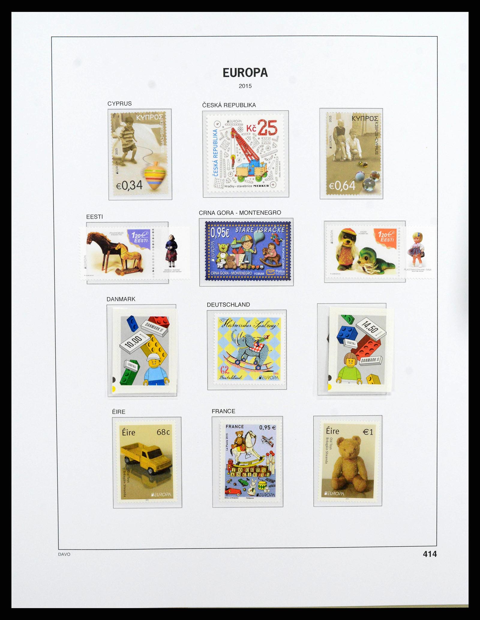 38260 0754 - Postzegelverzameling 38260 Europa CEPT 1949-2015!