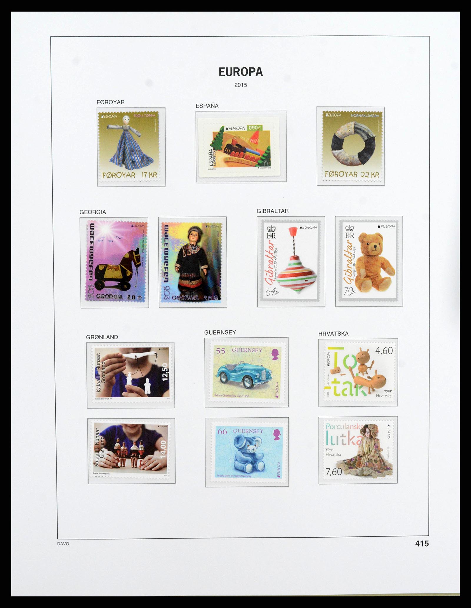 38260 0755 - Postzegelverzameling 38260 Europa CEPT 1949-2015!