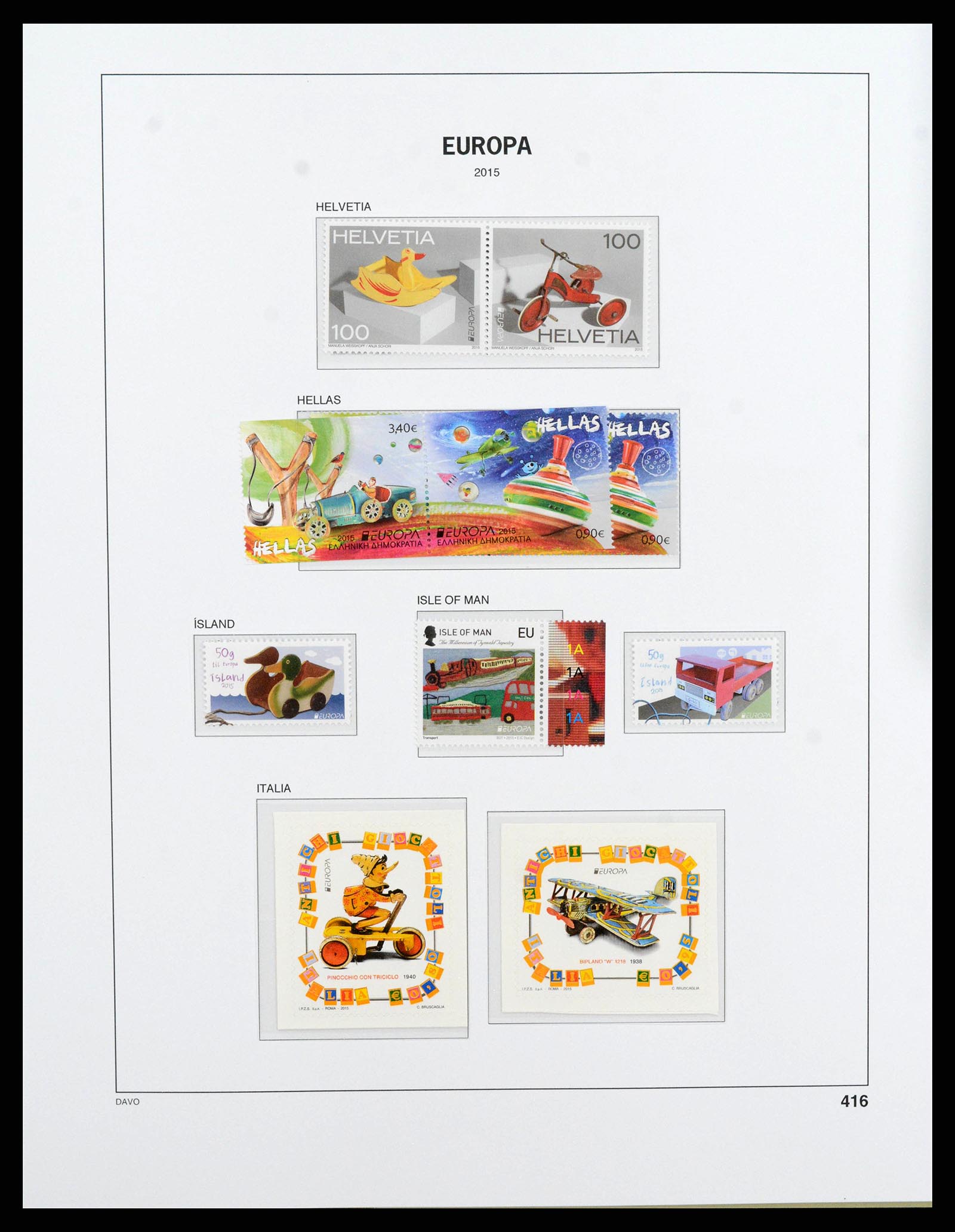 38260 0756 - Postzegelverzameling 38260 Europa CEPT 1949-2015!
