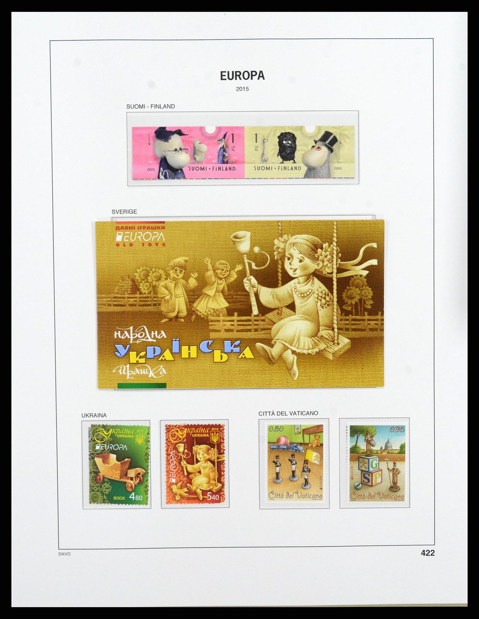 38260 0762 - Stamp collection 38260 Europa CEPT 1949-2015!