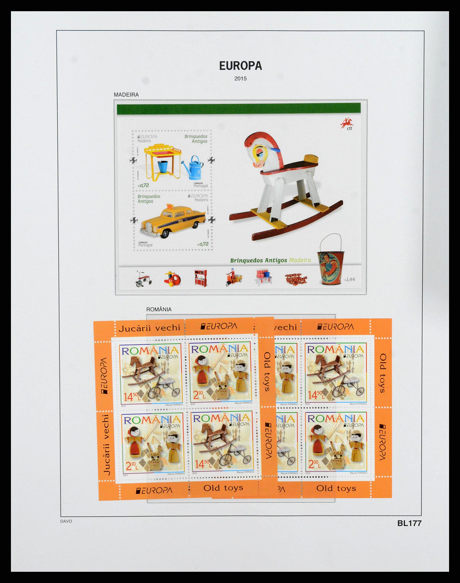 38260 0771 - Postzegelverzameling 38260 Europa CEPT 1949-2015!